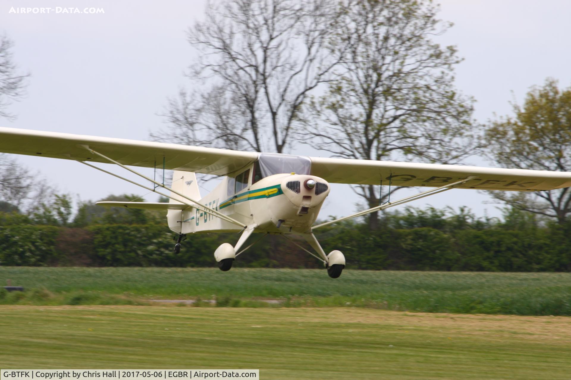 G-BTFK, 1947 Taylorcraft BC-12D Twosome C/N 10540, Breighton