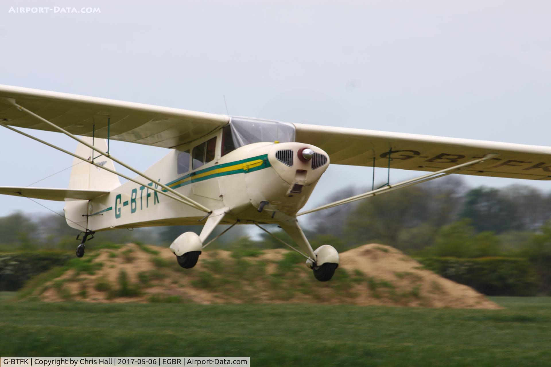 G-BTFK, 1947 Taylorcraft BC-12D Twosome C/N 10540, Breighton