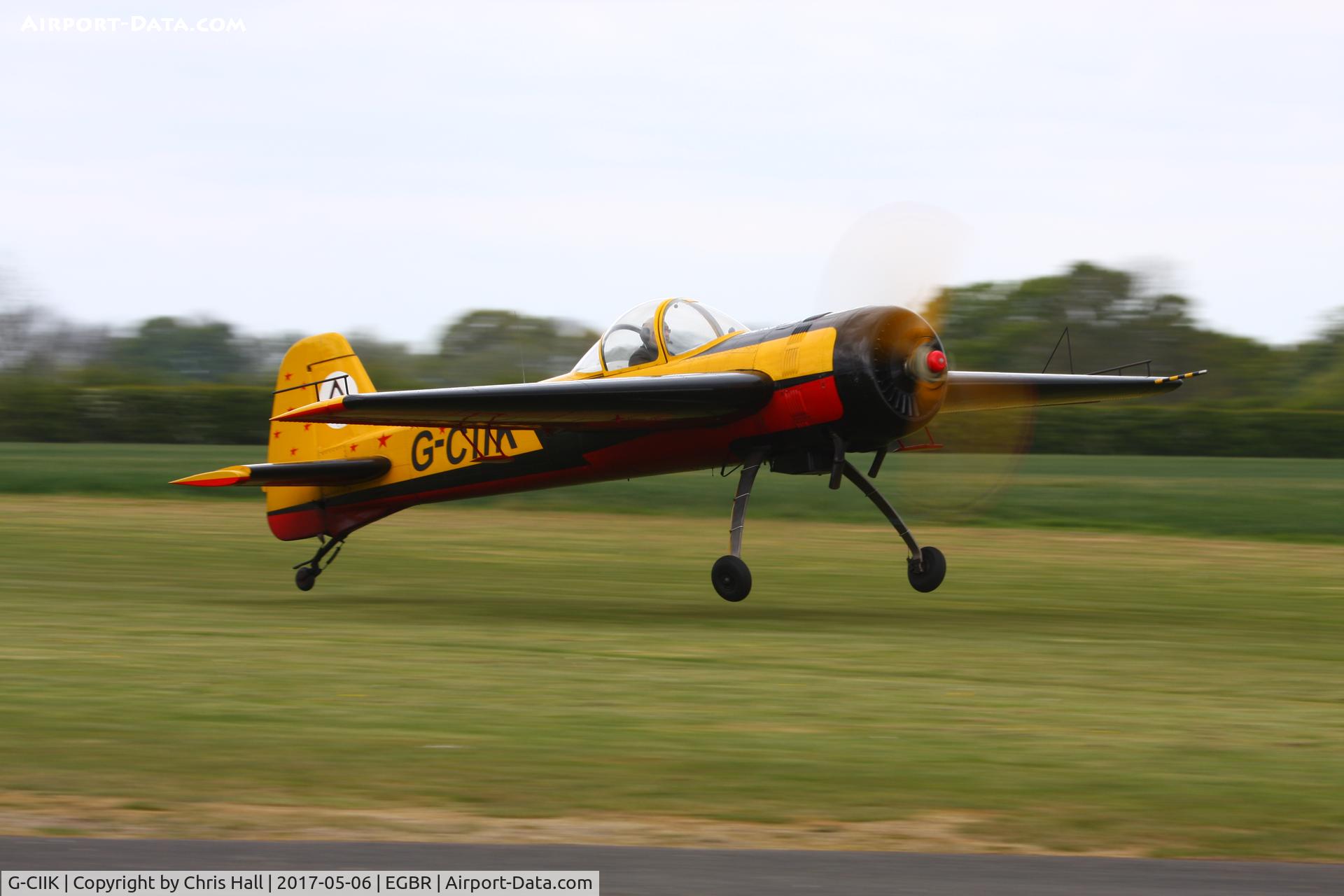 G-CIIK, 1990 Yakovlev Yak-55 C/N 900909, Breighton