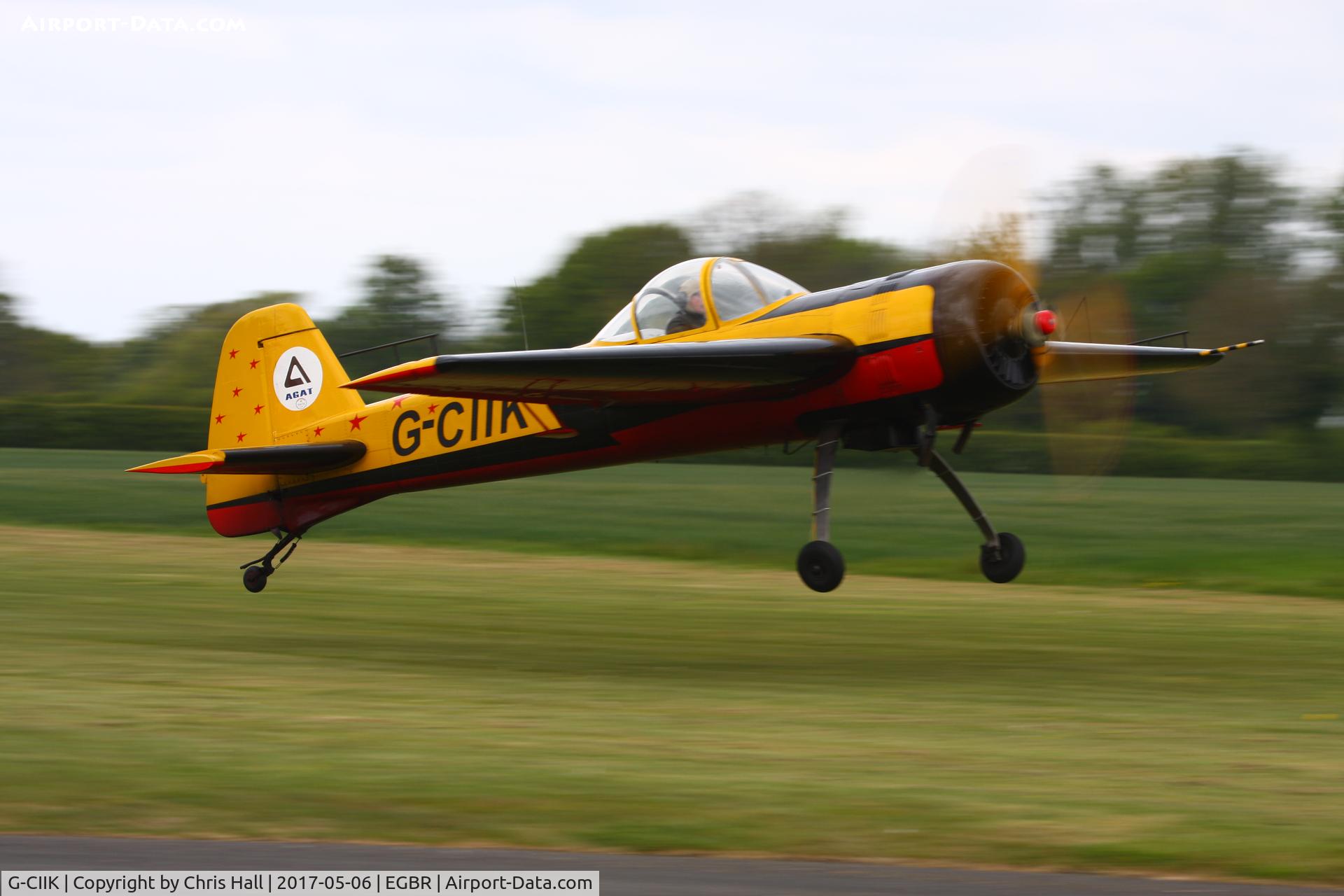 G-CIIK, 1990 Yakovlev Yak-55 C/N 900909, Breighton