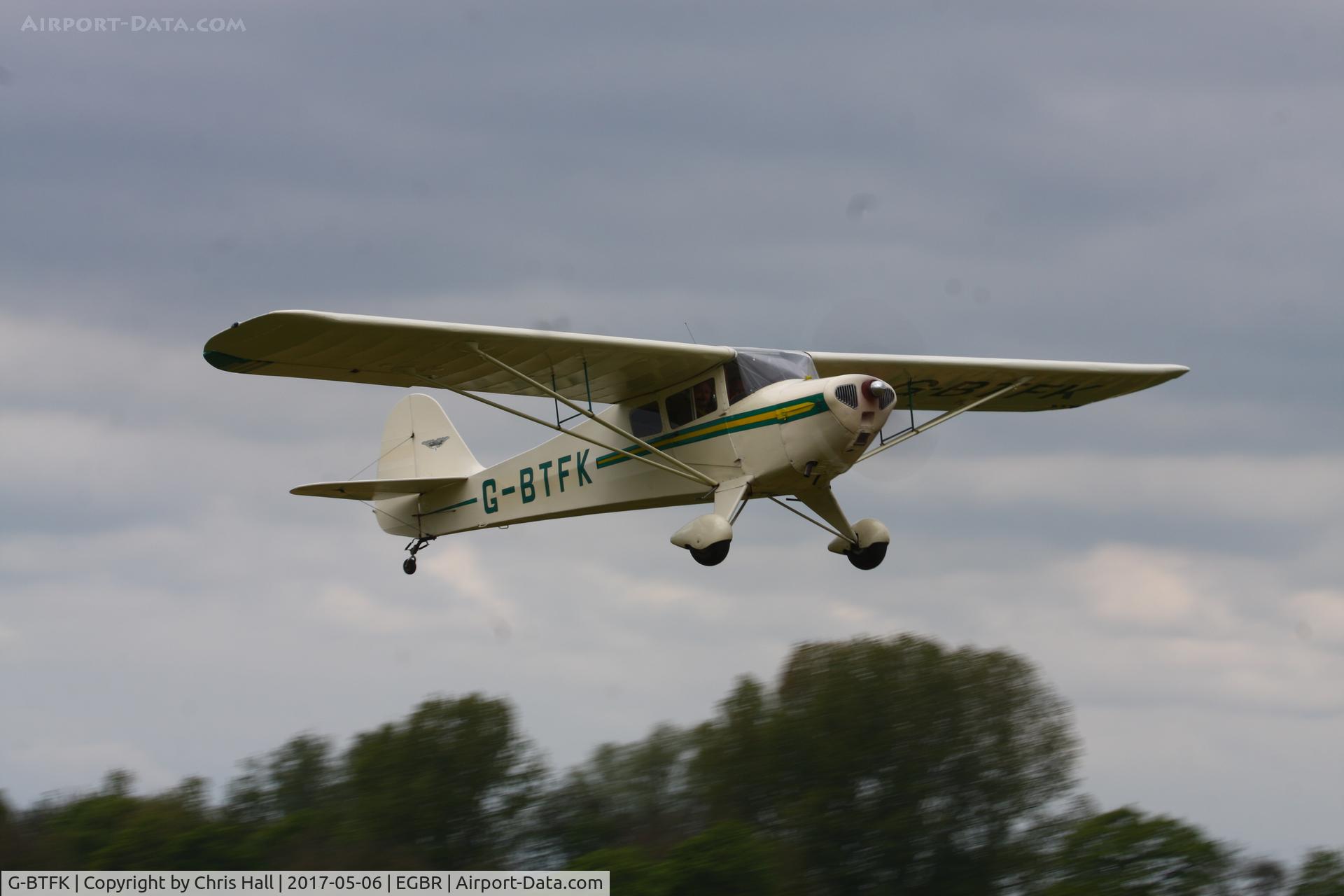 G-BTFK, 1947 Taylorcraft BC-12D Twosome C/N 10540, Breighton