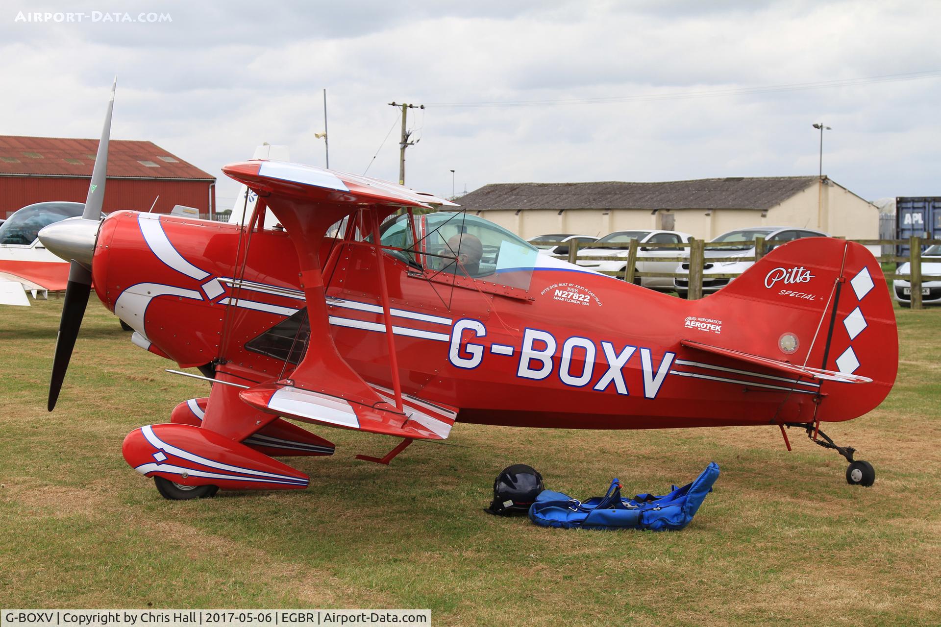 G-BOXV, 1984 Pitts S-1S Special C/N 7-0433, Breighton