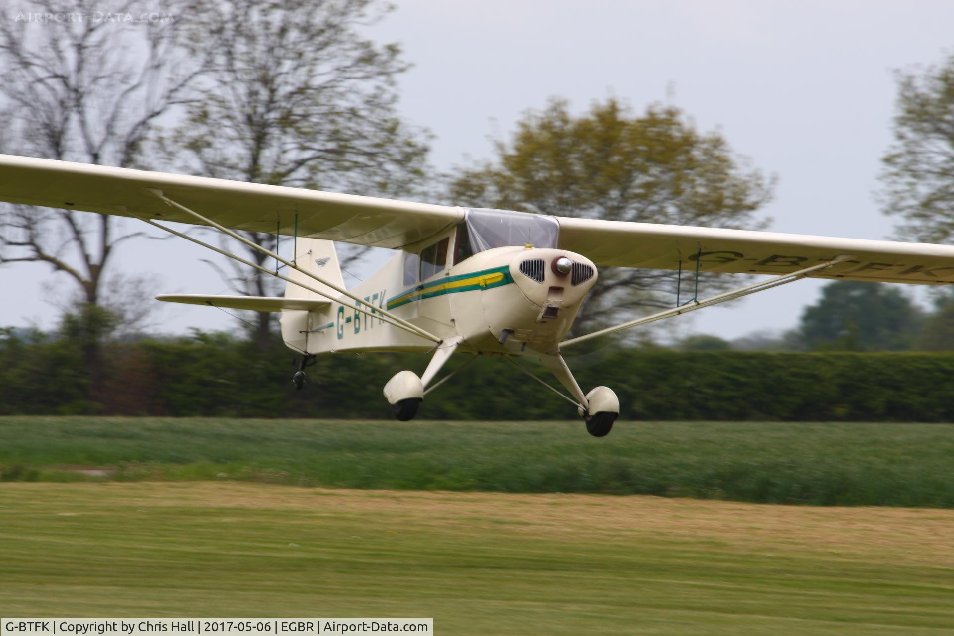 G-BTFK, 1947 Taylorcraft BC-12D Twosome C/N 10540, Breighton