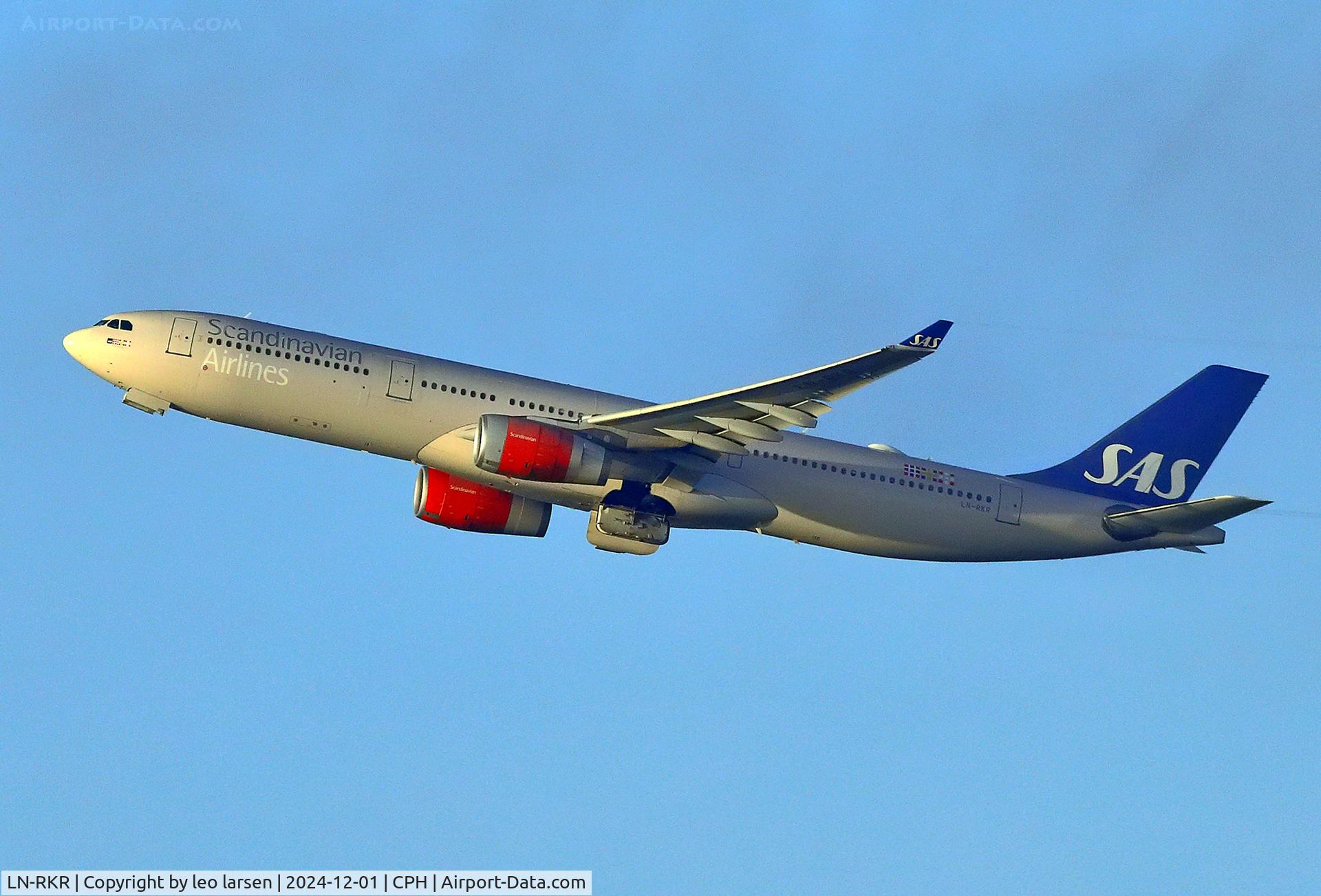 LN-RKR, 2015 Airbus A330-343E C/N 1660, Copenhagen 1.12.2024