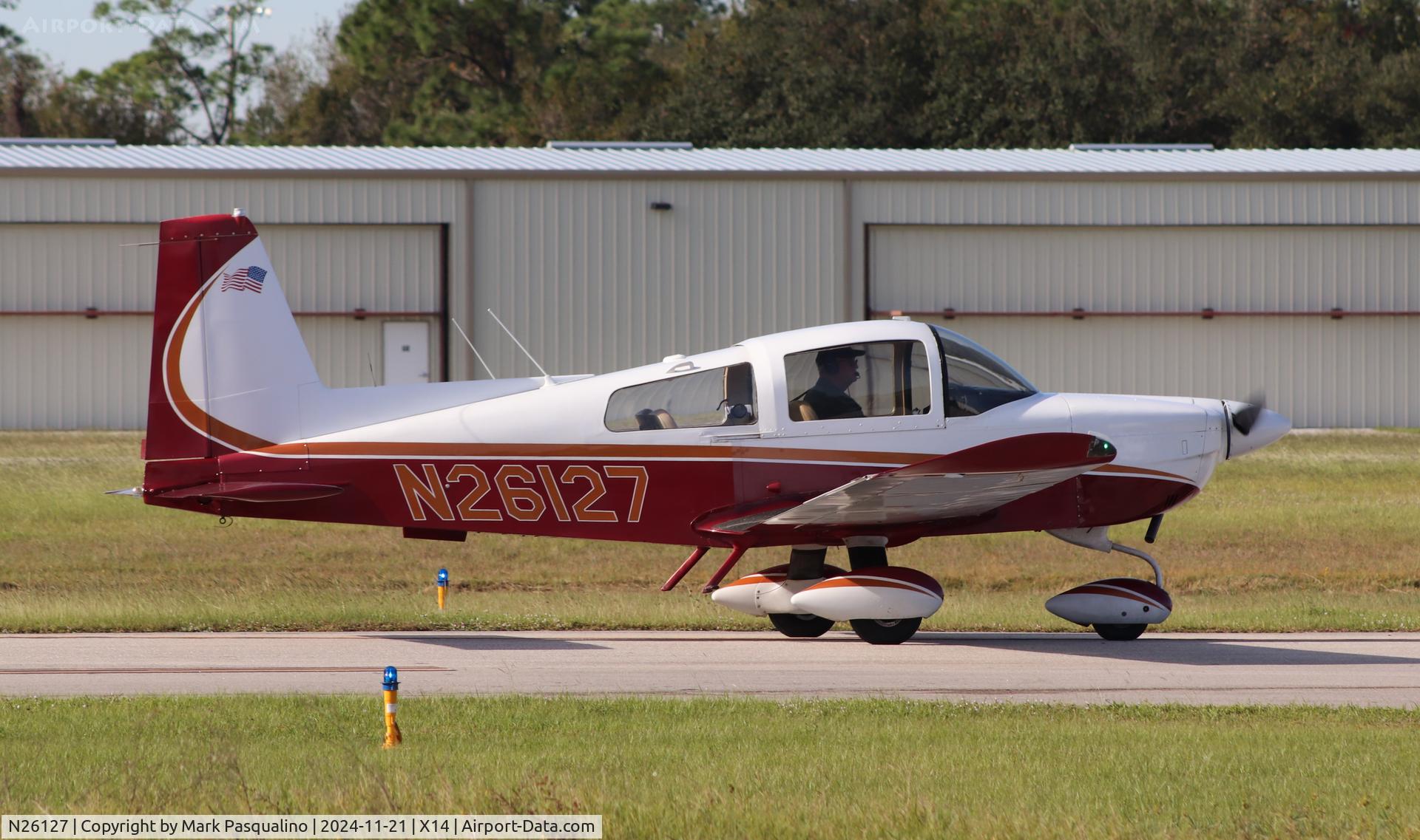 N26127, 1977 Grumman American AA-5A Cheetah C/N AA5A0446, Grumman American AA-5A