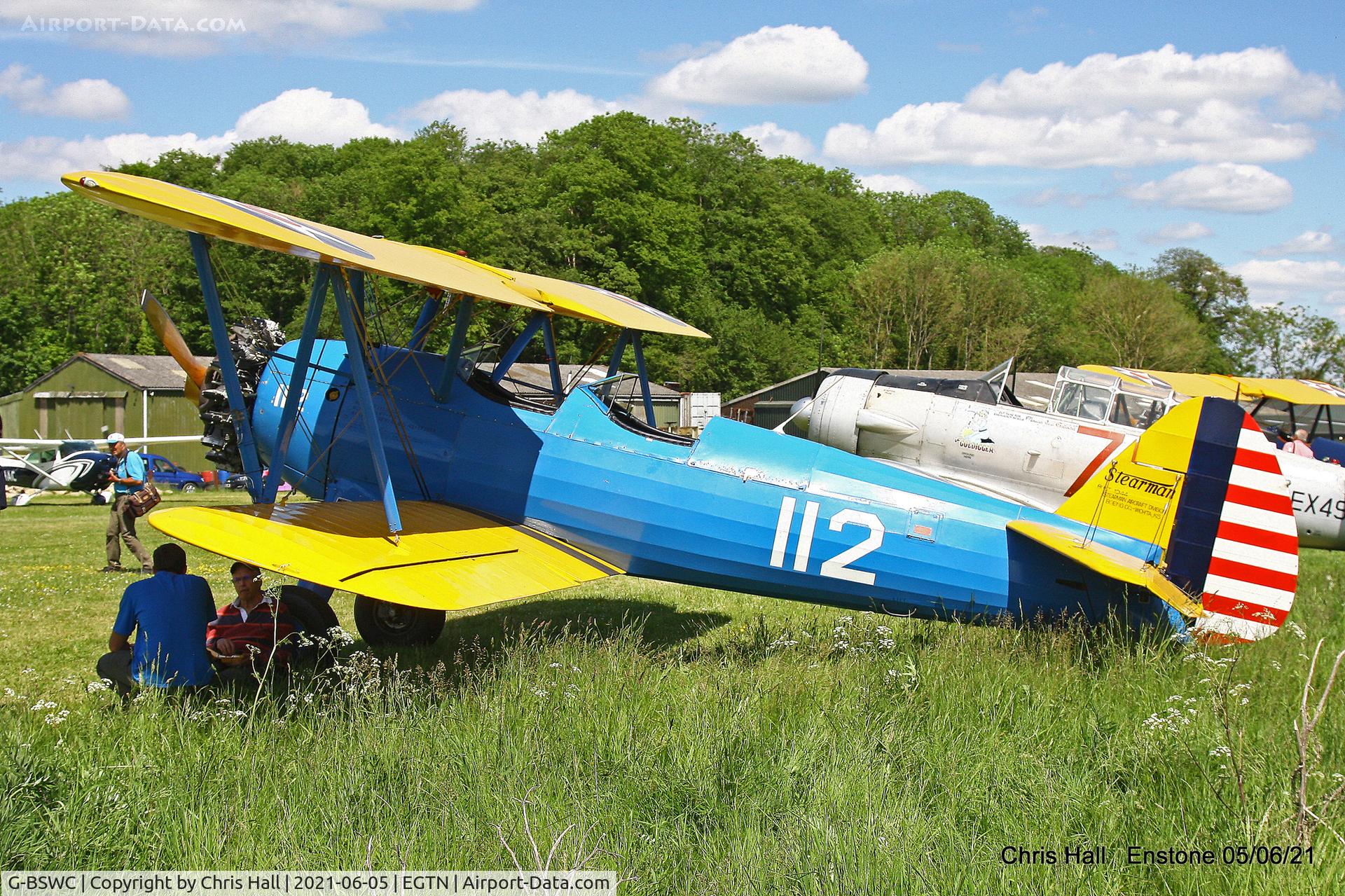 G-BSWC, 1944 Boeing E75 C/N 75-5560, Enstone
