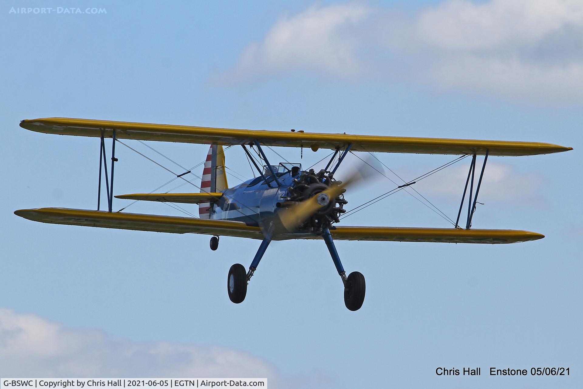 G-BSWC, 1944 Boeing E75 C/N 75-5560, Enstone