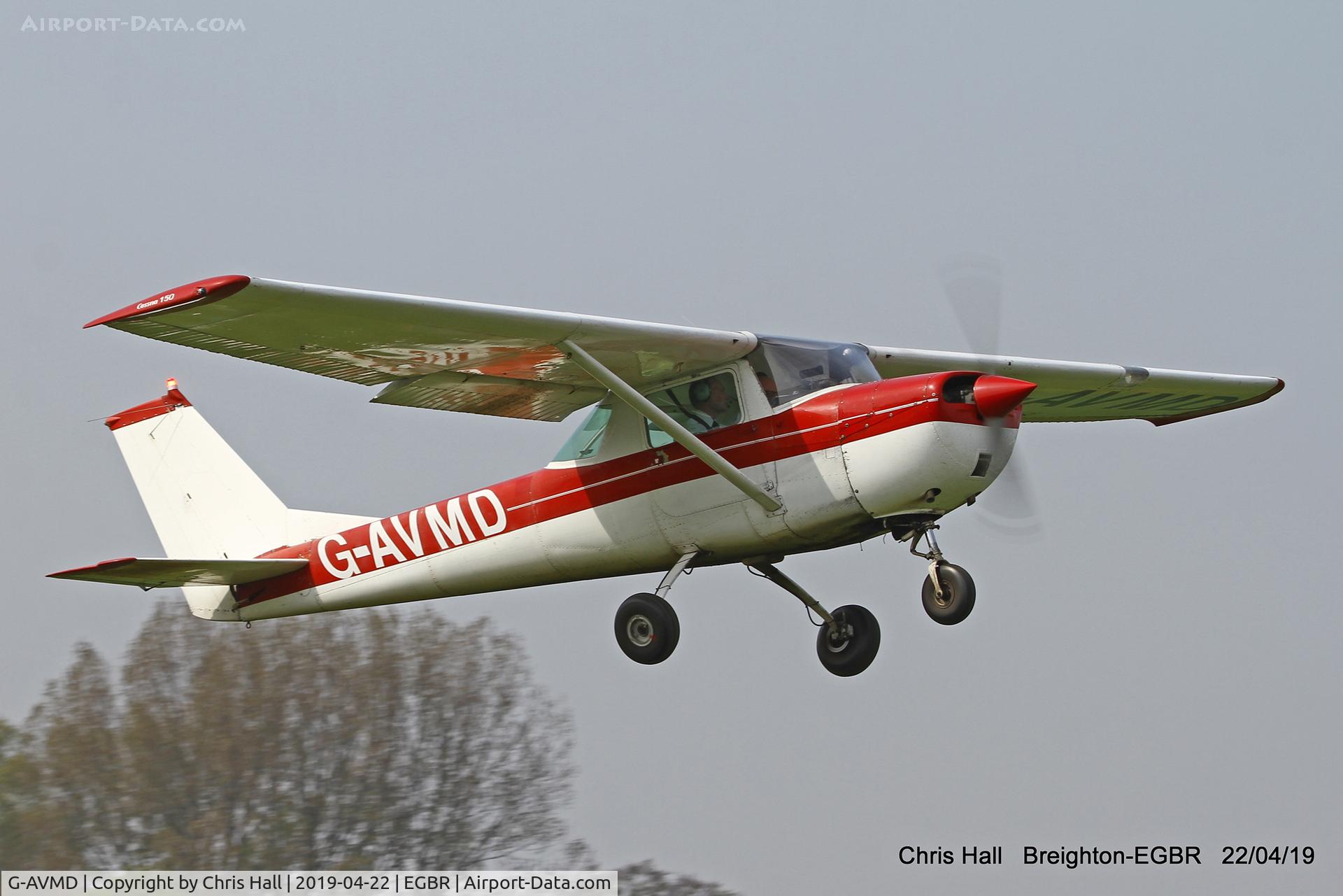 G-AVMD, 1966 Cessna 150G C/N 150-65504, Breighton