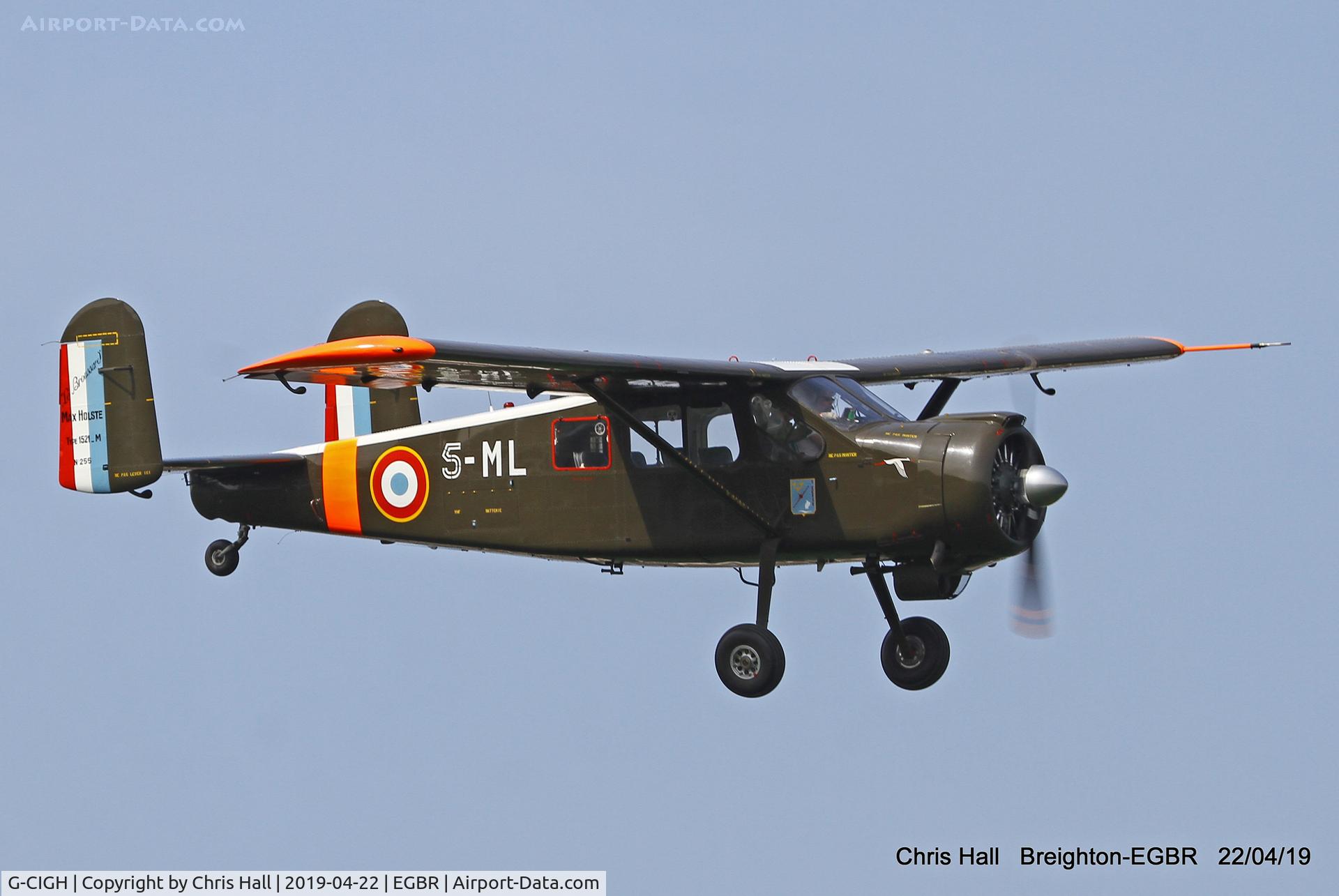 G-CIGH, 1960 Max Holste MH.1521M Broussard C/N 255, Breighton