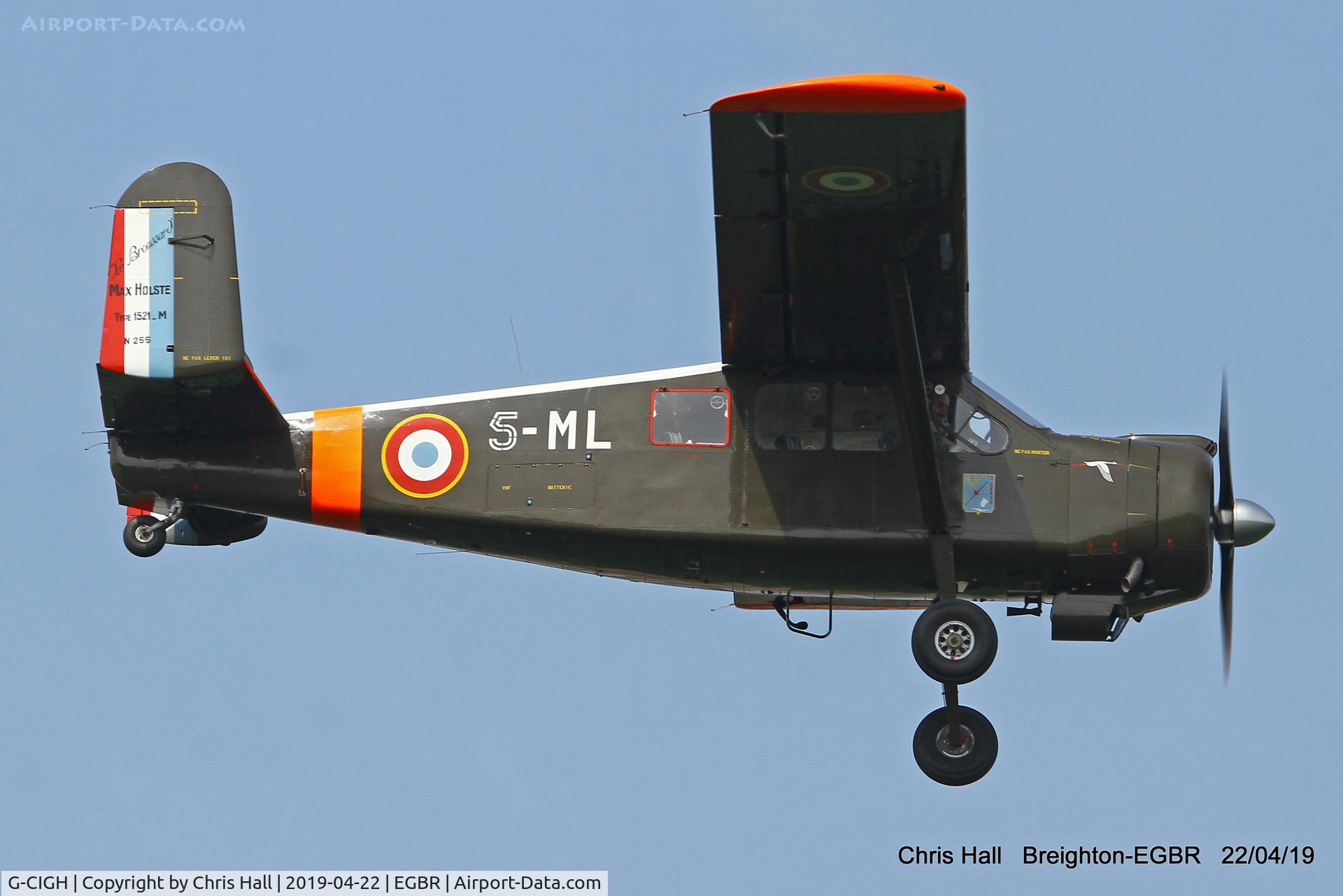 G-CIGH, 1960 Max Holste MH.1521M Broussard C/N 255, Breighton