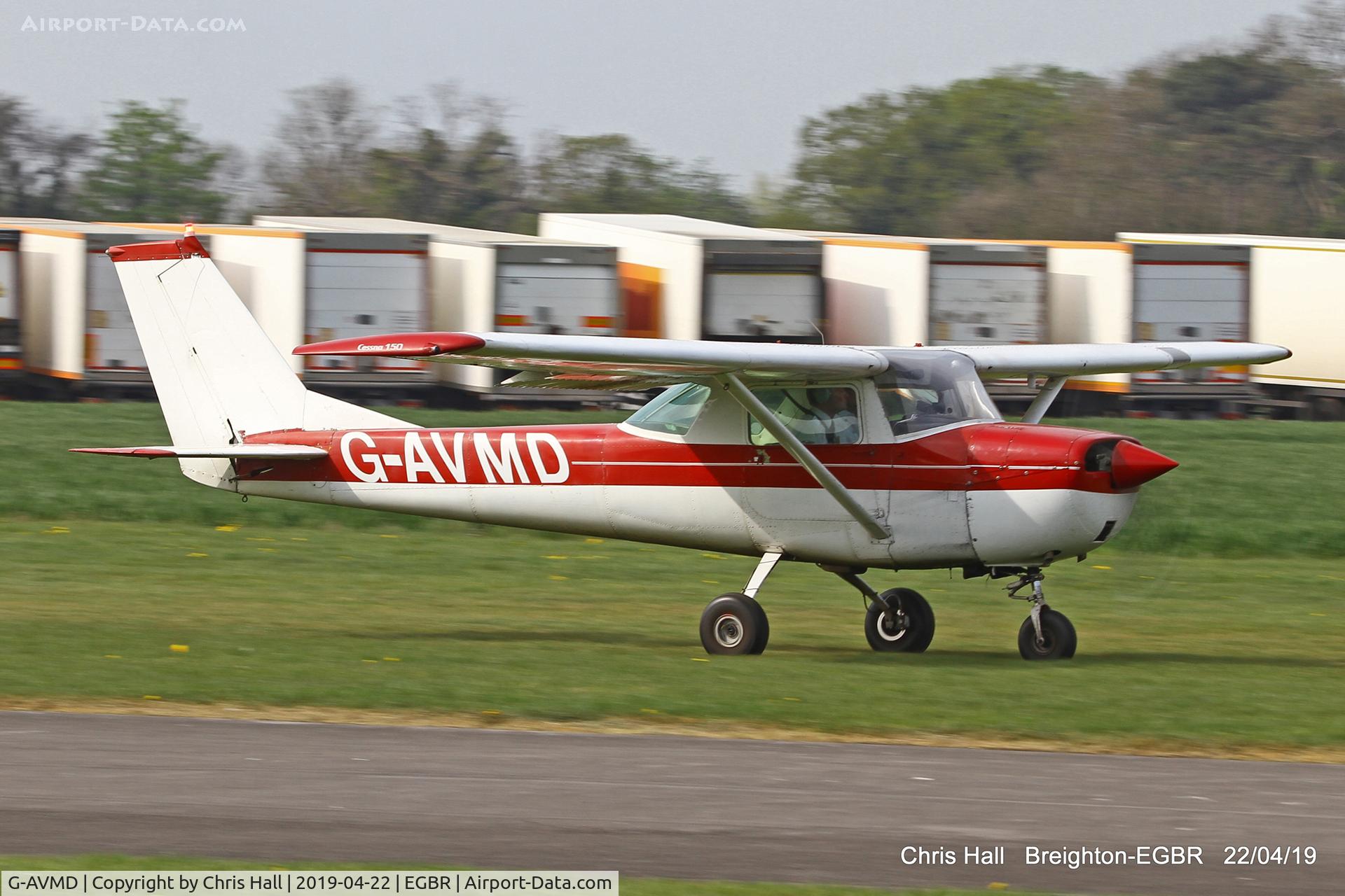 G-AVMD, 1966 Cessna 150G C/N 150-65504, Breighton