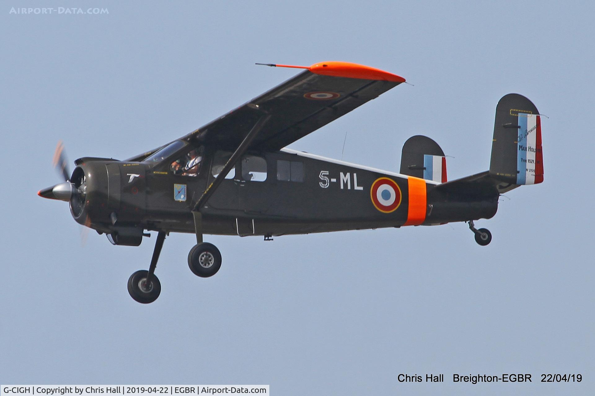G-CIGH, 1960 Max Holste MH.1521M Broussard C/N 255, Breighton