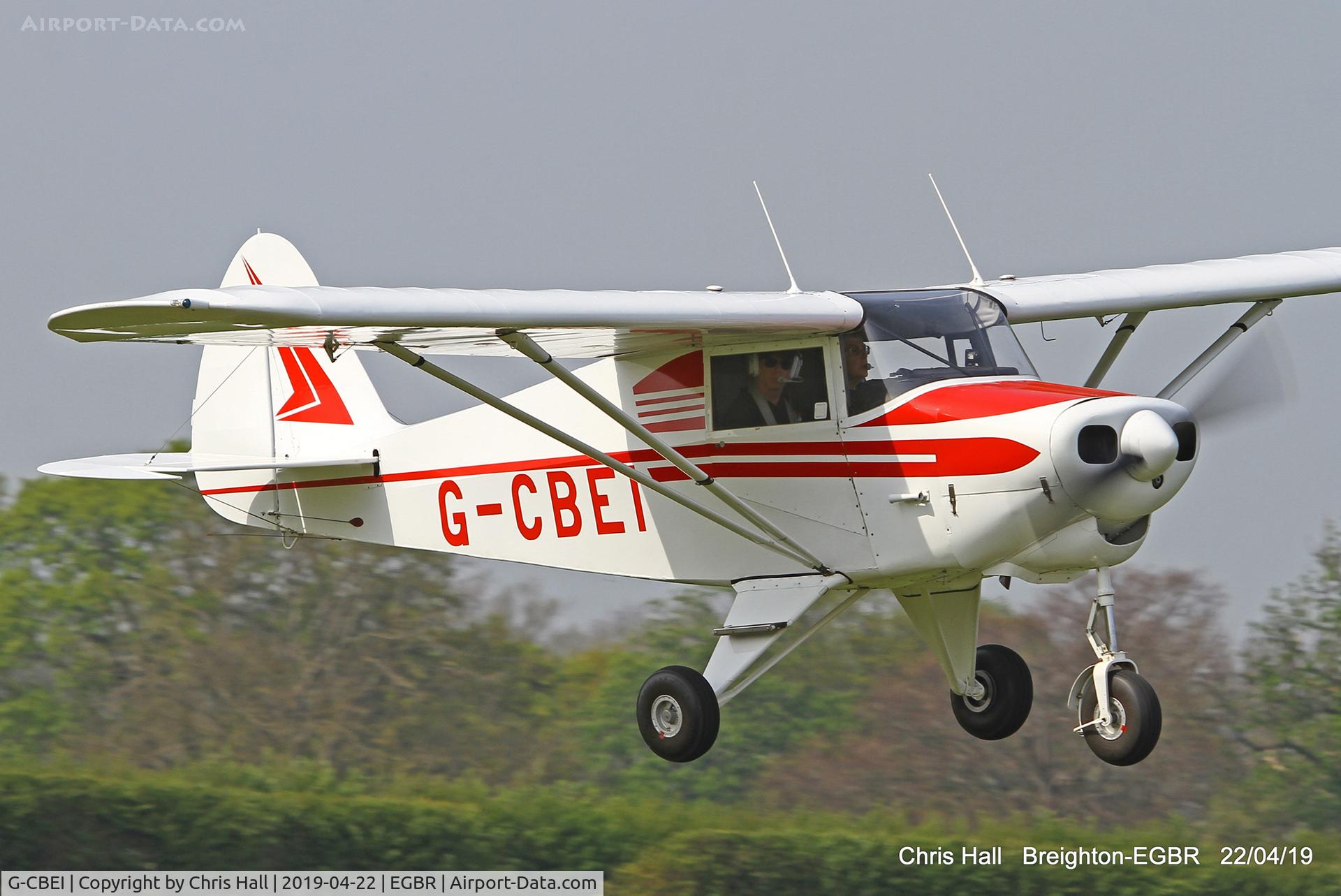 G-CBEI, 1961 Piper PA-22-108 Colt Colt C/N 22-9136, Breighton