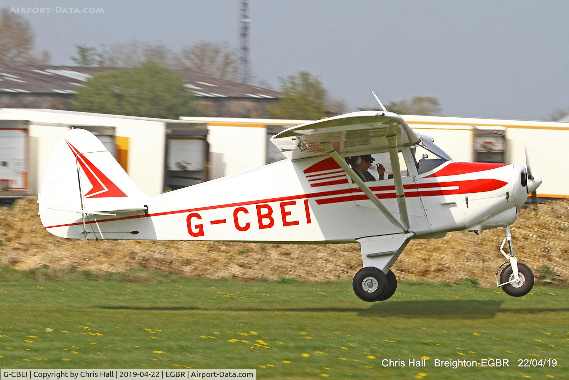G-CBEI, 1961 Piper PA-22-108 Colt Colt C/N 22-9136, Breighton