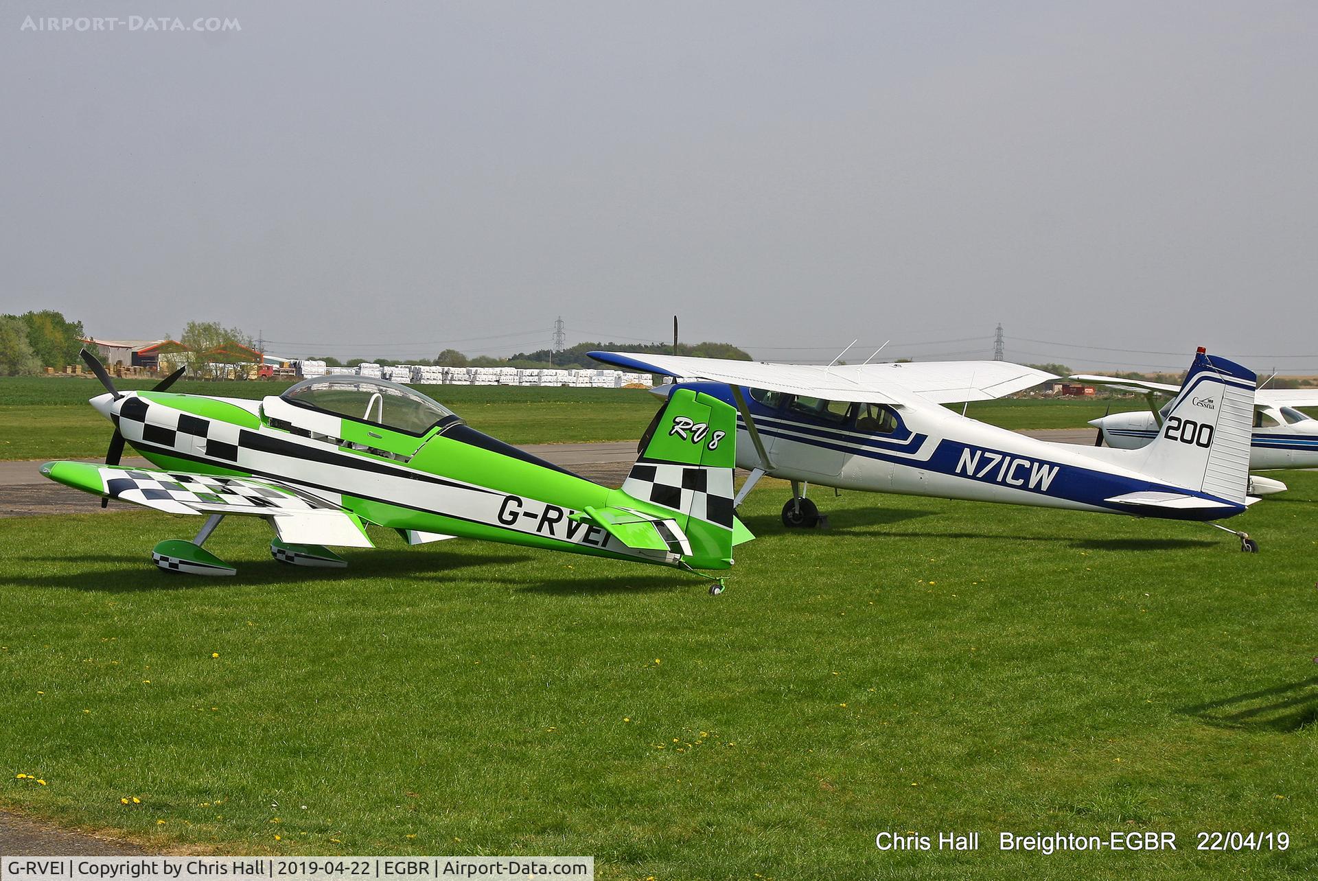 G-RVEI, 2011 Vans RV-8 C/N LAA 303-14961, Breighton