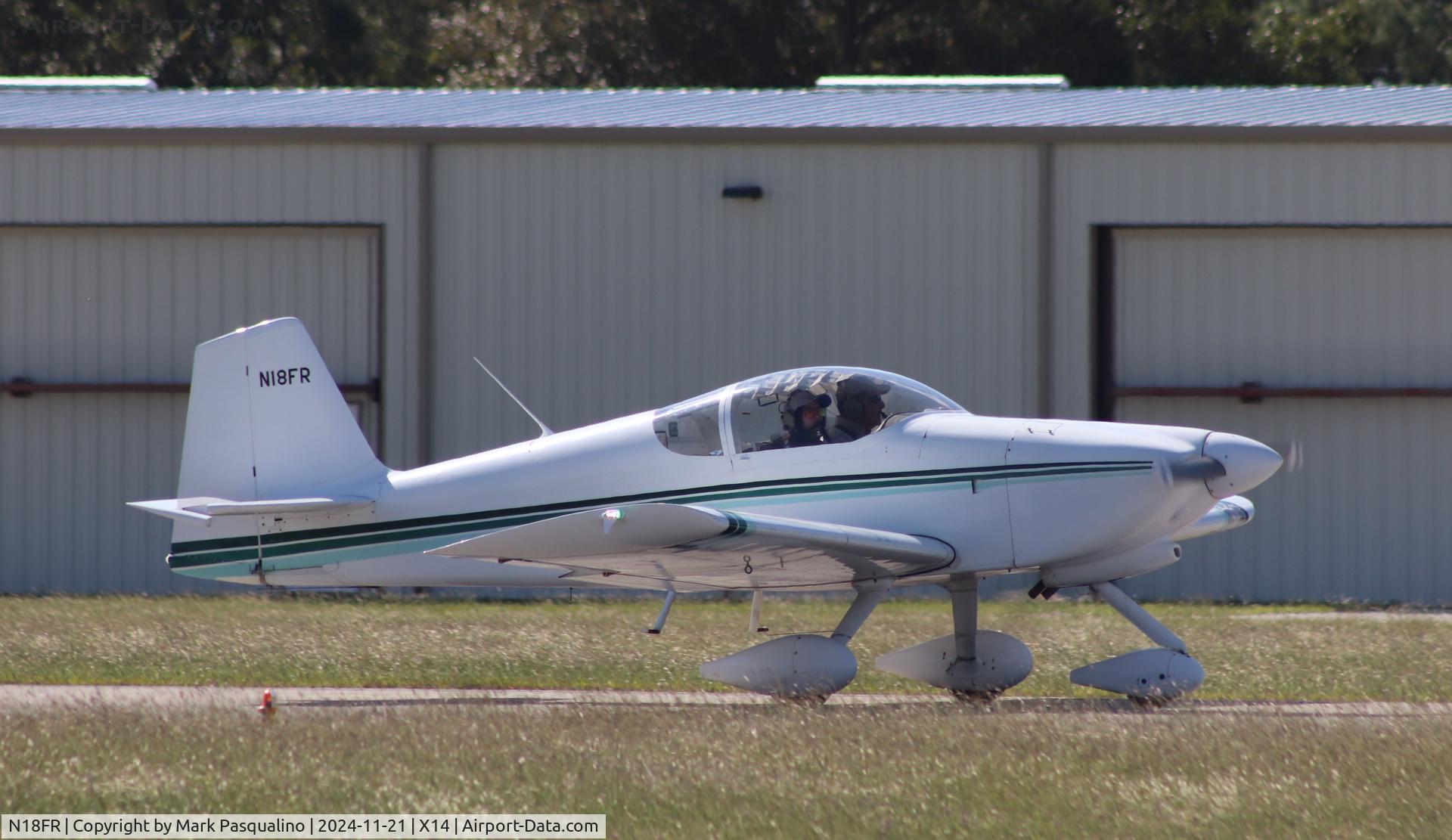 N18FR, Vans RV-6A C/N 20851, Vans RV-6A
