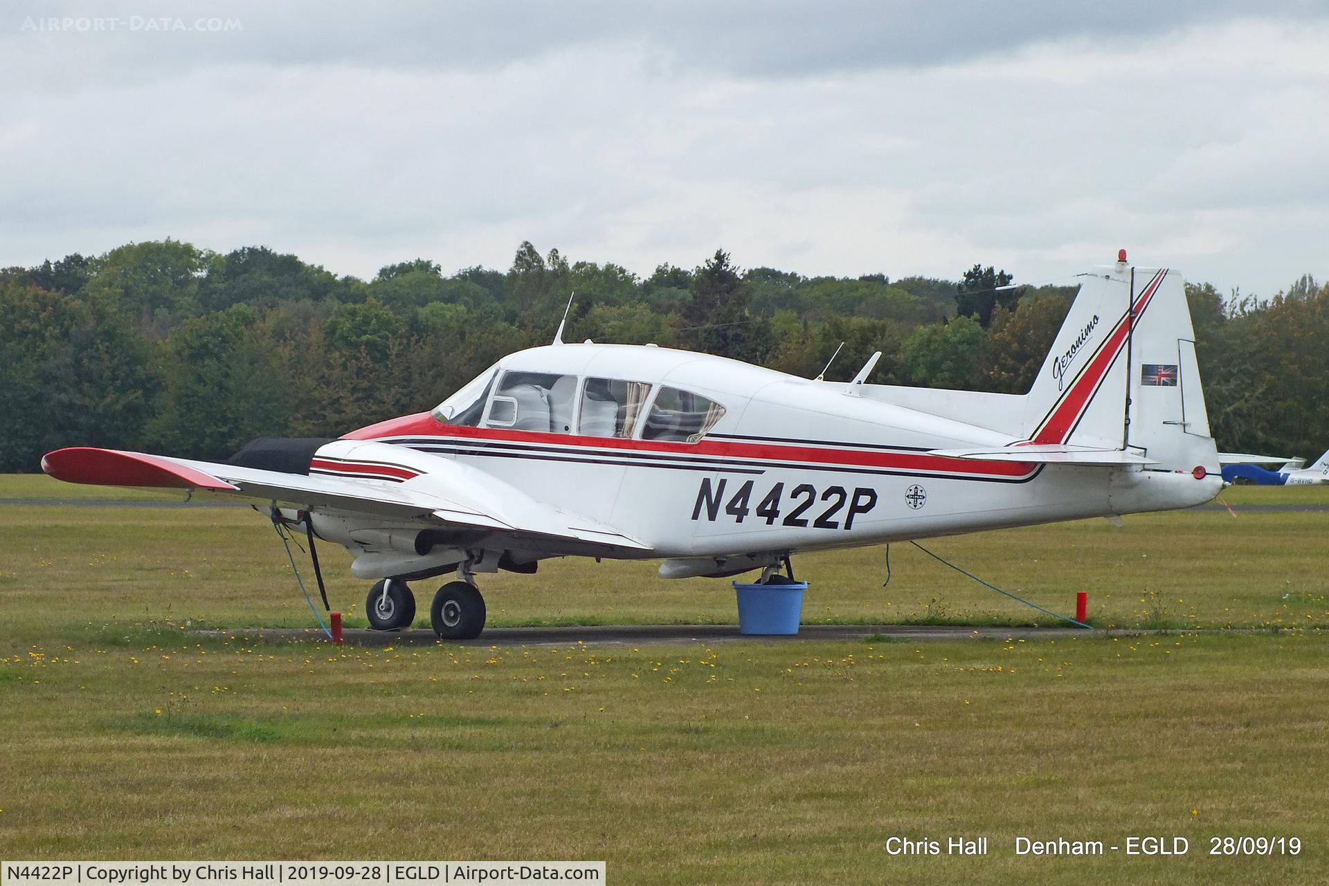 N4422P, Piper PA-23-160 Apache C/N 23-1936, Denham