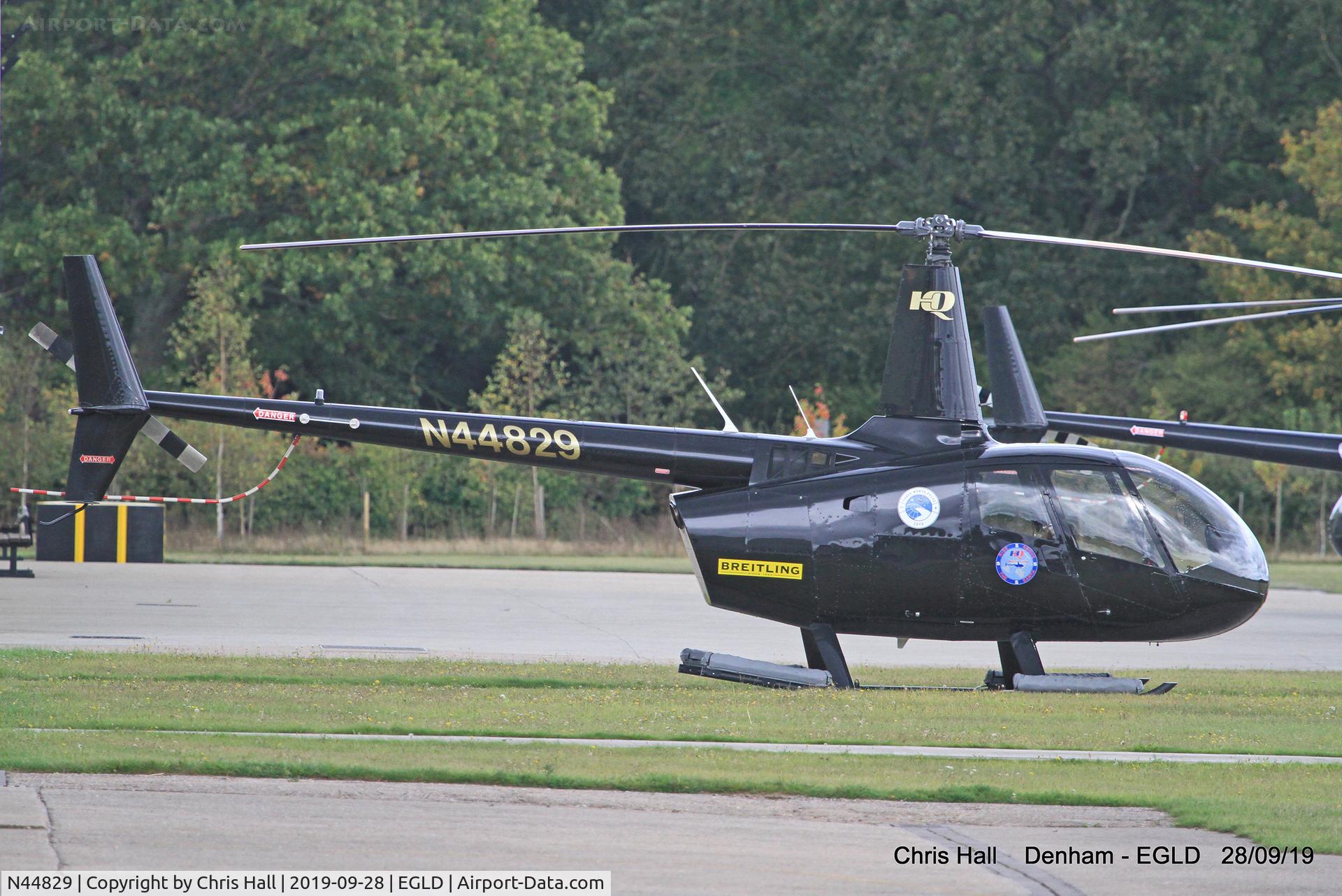 N44829, Robinson R66 C/N 0034, Denham