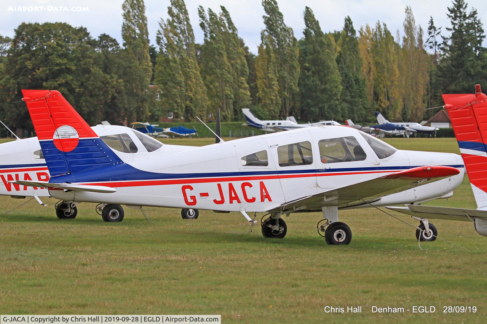 G-JACA, 2001 Piper PA-28-161 Warrior II C/N 28-42139, Denham