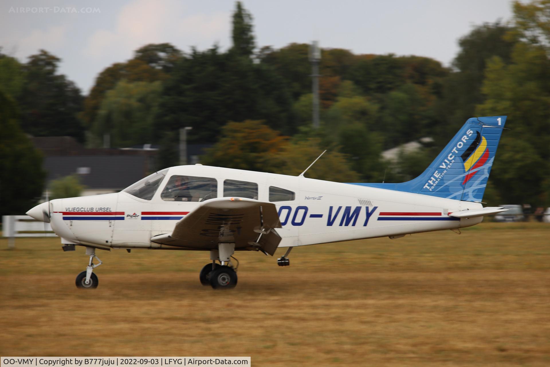 OO-VMY, 2007 Piper PA-28-161 C/N 2842287, at Cambrai 2022 airshow