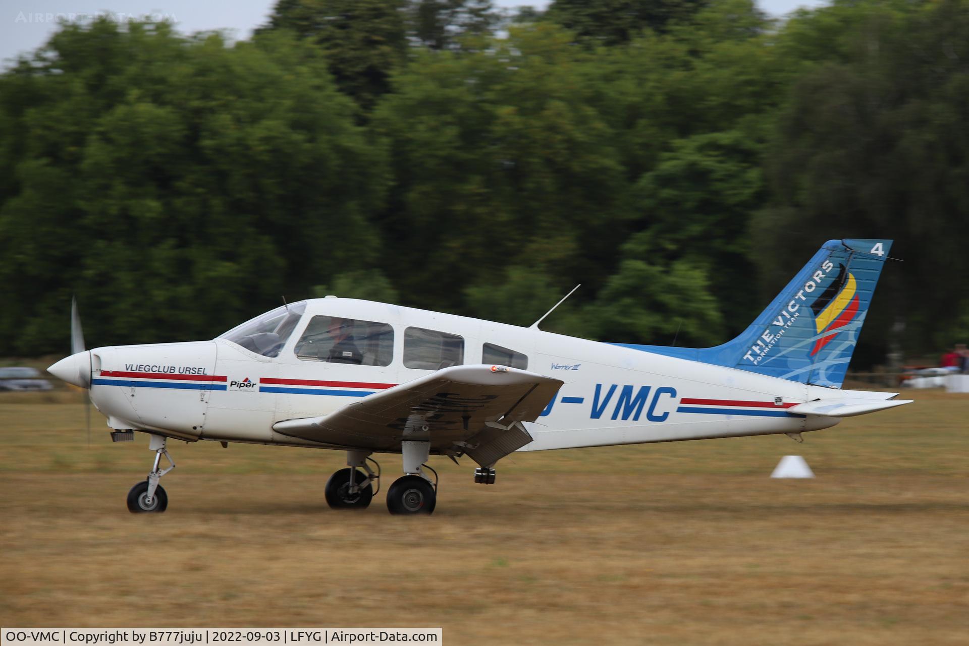 OO-VMC, 1996 Piper PA-28-161 C/N 2842016, at Cambrai 2022 airshow