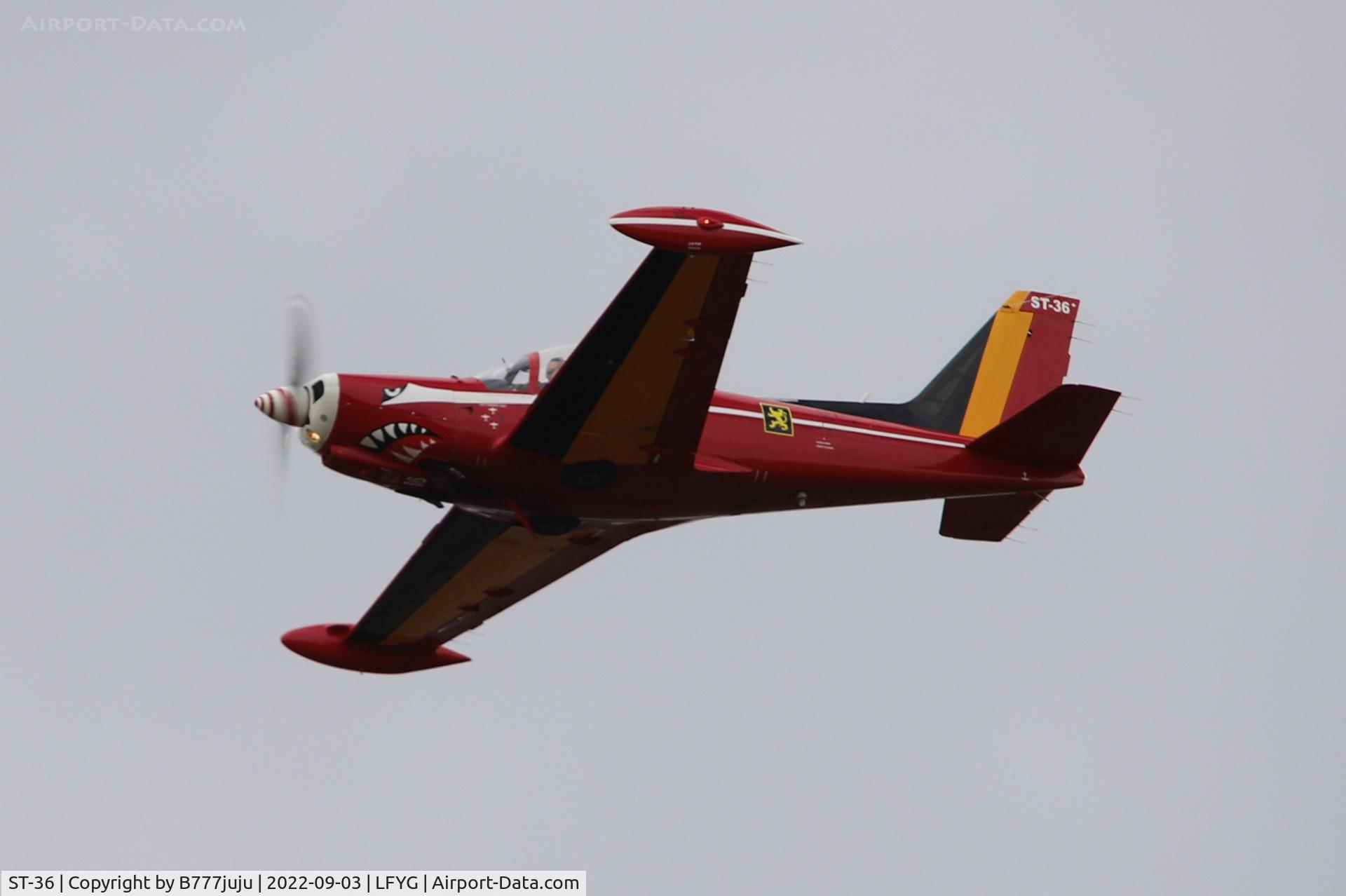 ST-36, SIAI-Marchetti SF-260M C/N 10-36, at Cambrai 2022 airshow