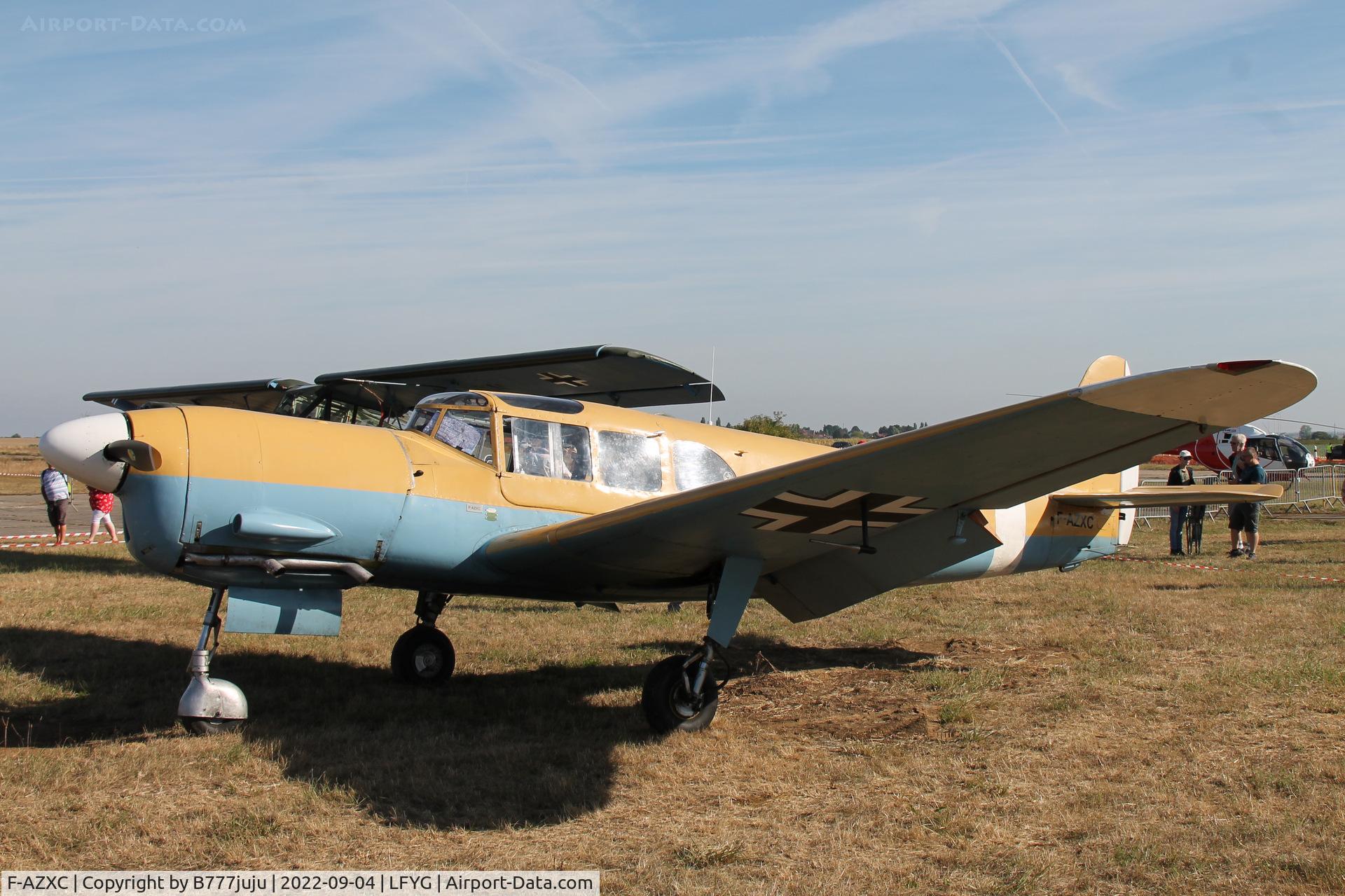 F-AZXC, Nord 1101 Noralpha C/N 174, at Cambrai 2022 airshow