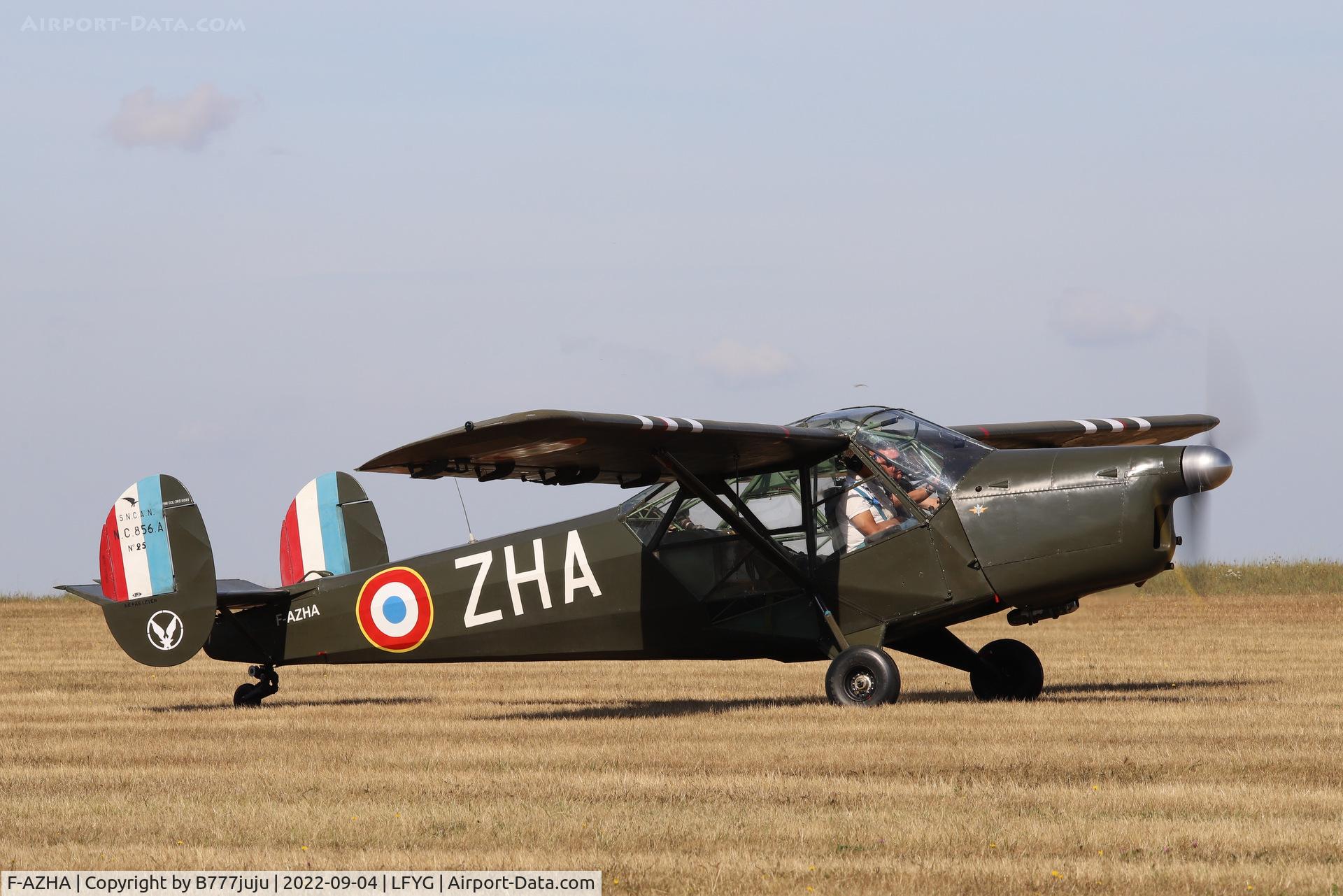 F-AZHA, 1953 Nord NC-856A Norvigie C/N 25, at Cambrai 2022 airshow