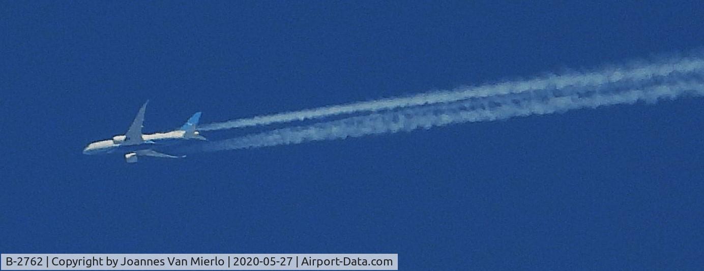 B-2762, 2015 Boeing 787-8 Dreamliner Dreamliner C/N 41542, CXA826 CDG-FOC over Belgium