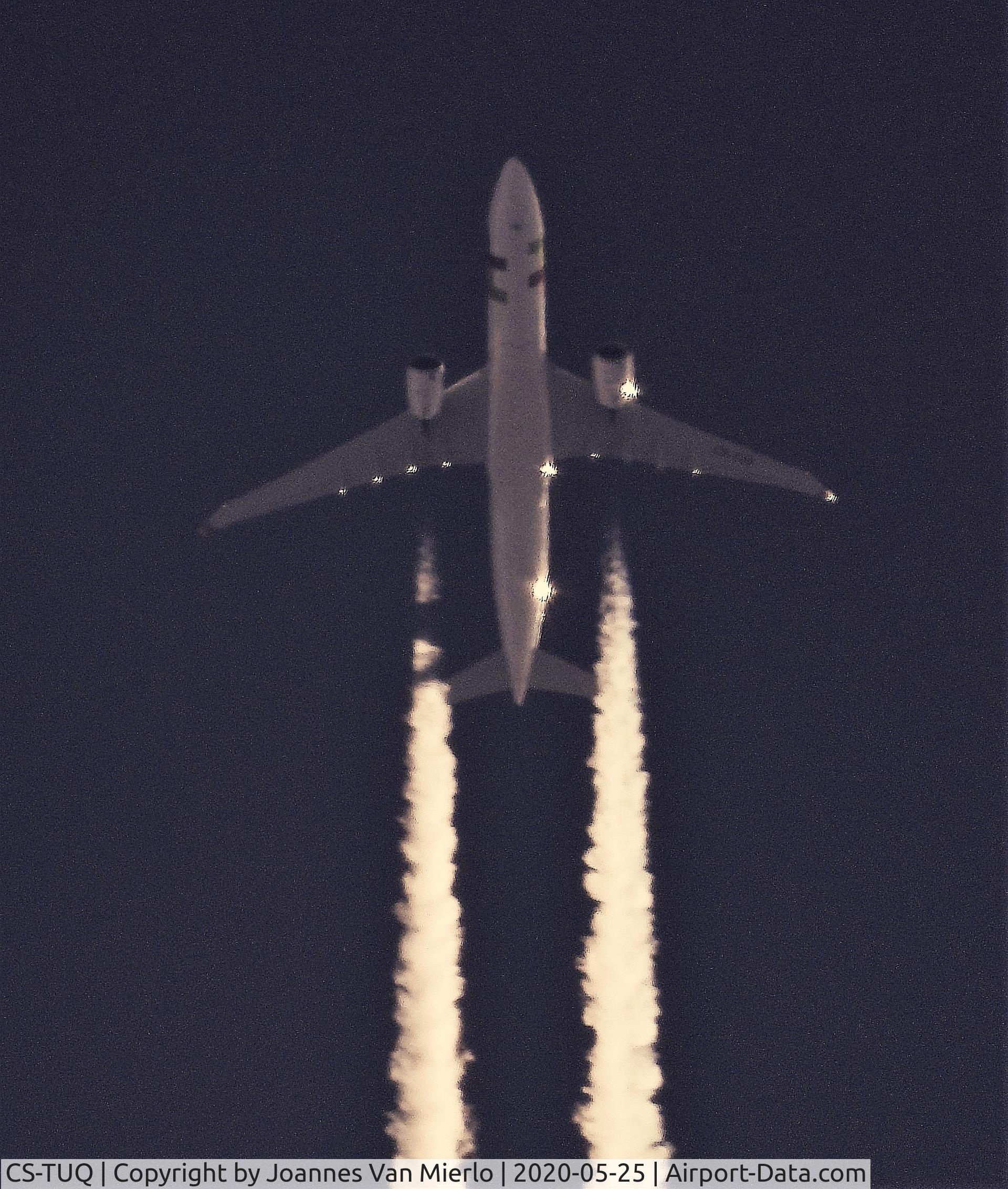 CS-TUQ, 2020 Airbus A330-941N C/N 1941, TAP9400 OPO-PEK over Belgium