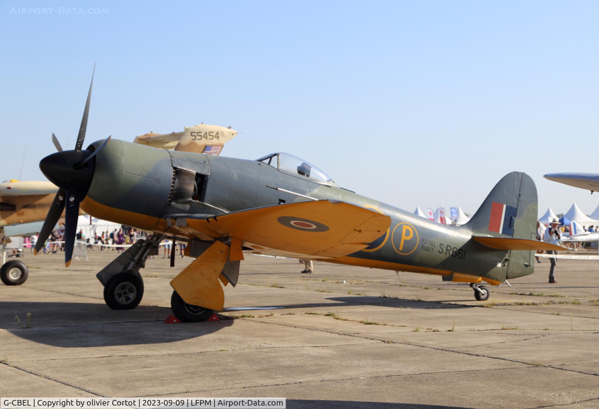 G-CBEL, 1953 Hawker Fury FB11 C/N 37539, 2023 airshow
