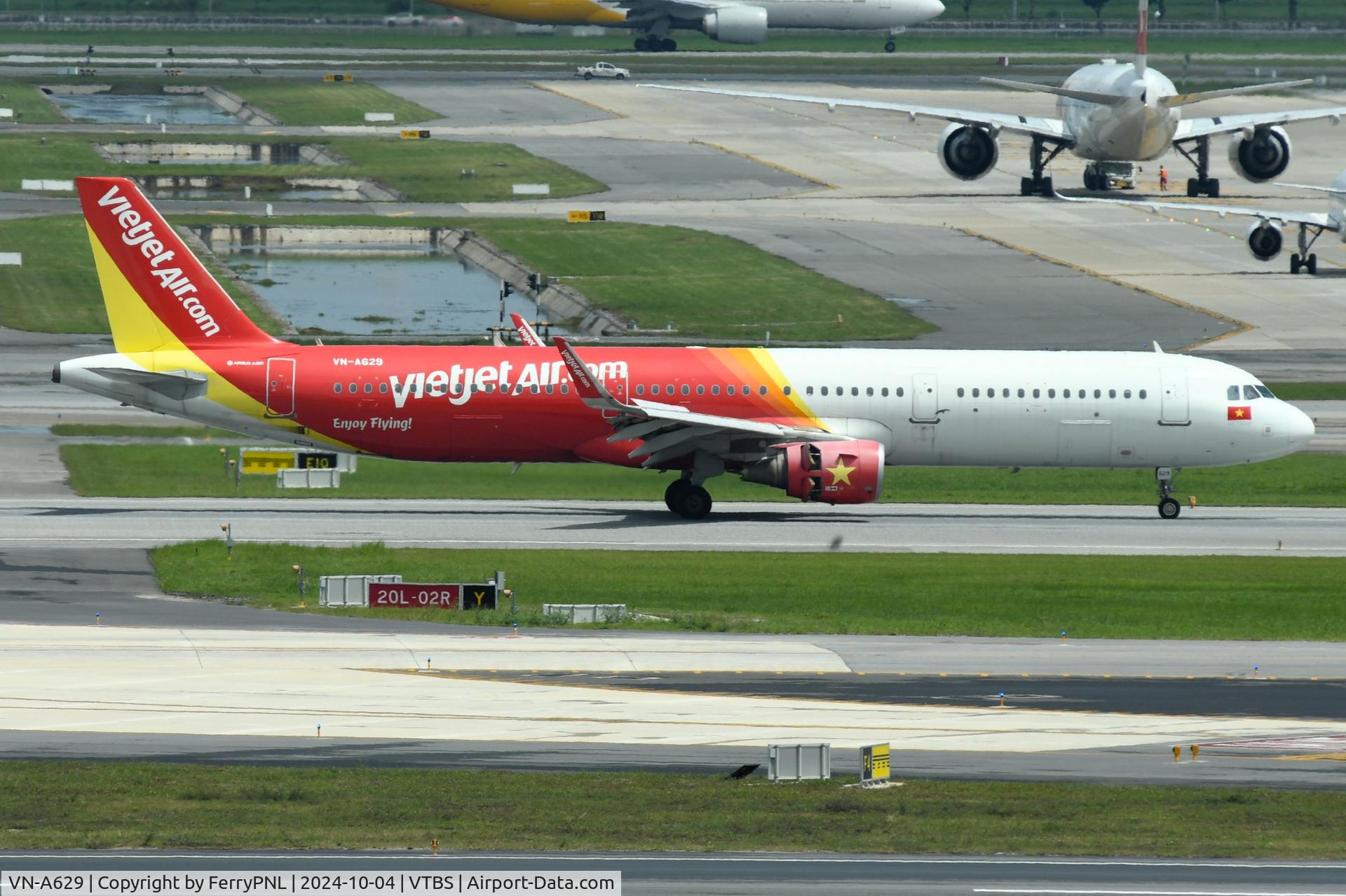 VN-A629, 2018 Airbus A321-211(WL) C/N 8605, VietJetair A321