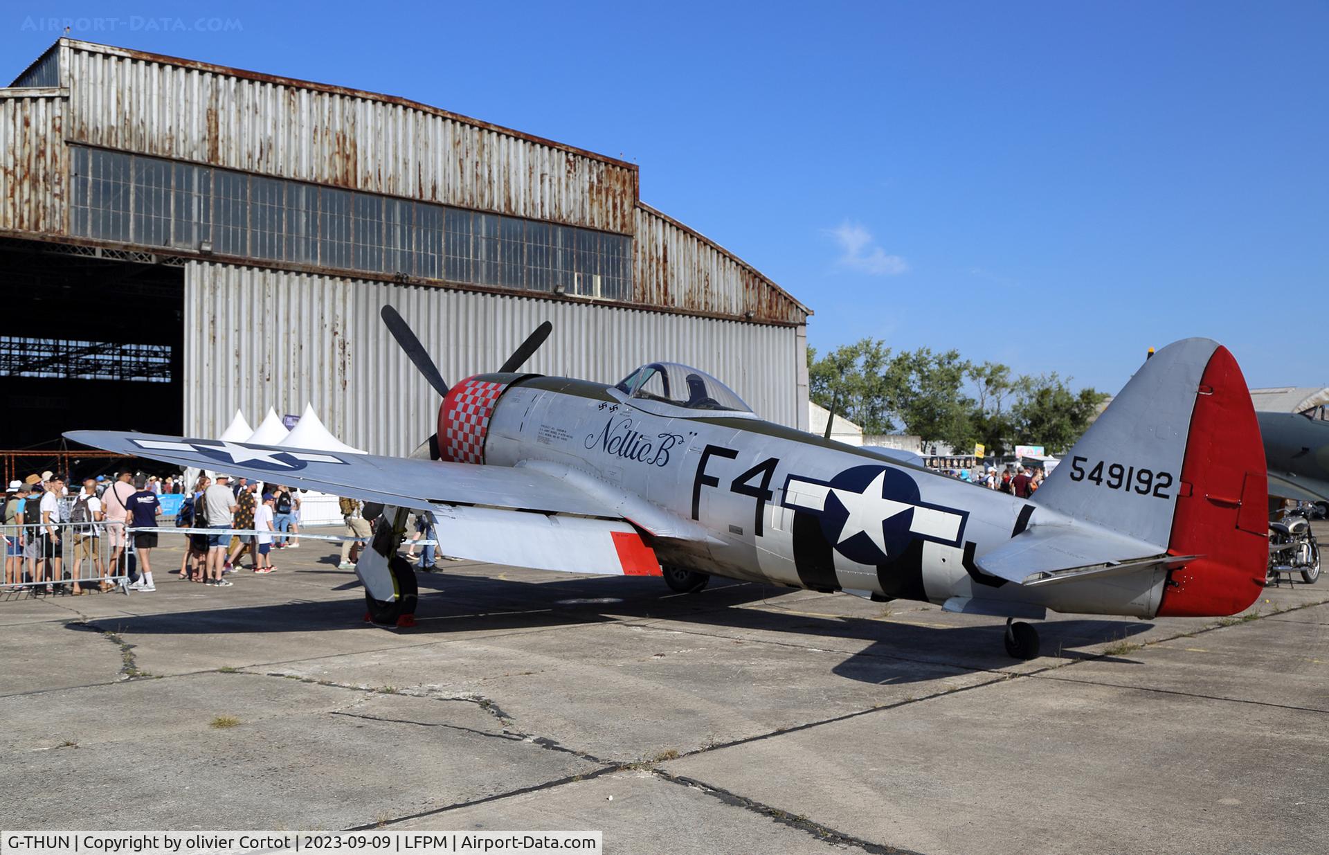 G-THUN, 1945 Republic P-47D Thunderbolt C/N 399-55731, 2023 airshow