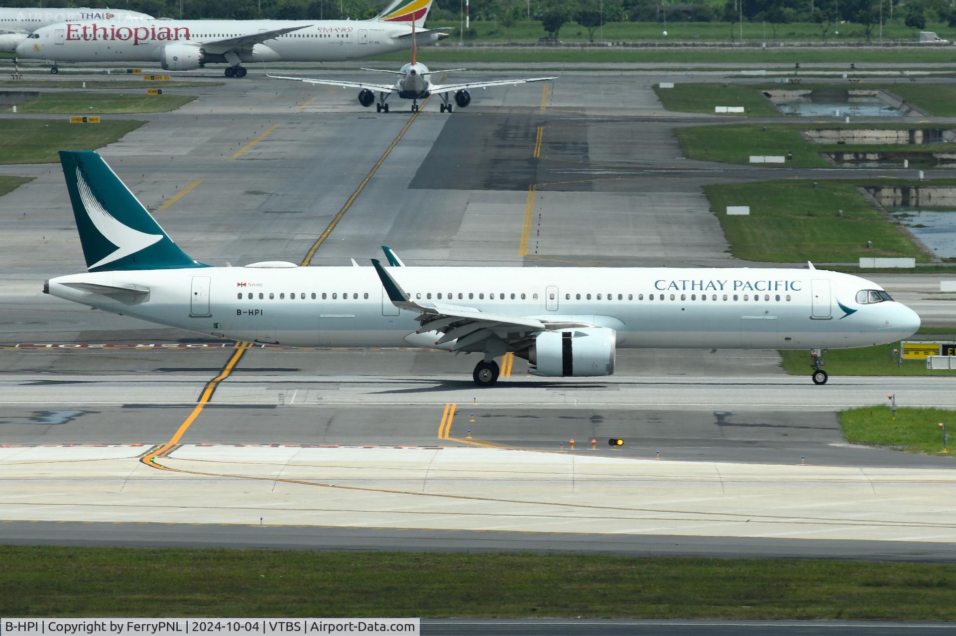 B-HPI, 2022 Airbus A321-251NX C/N 10853, Cathay Pacific A321Neo