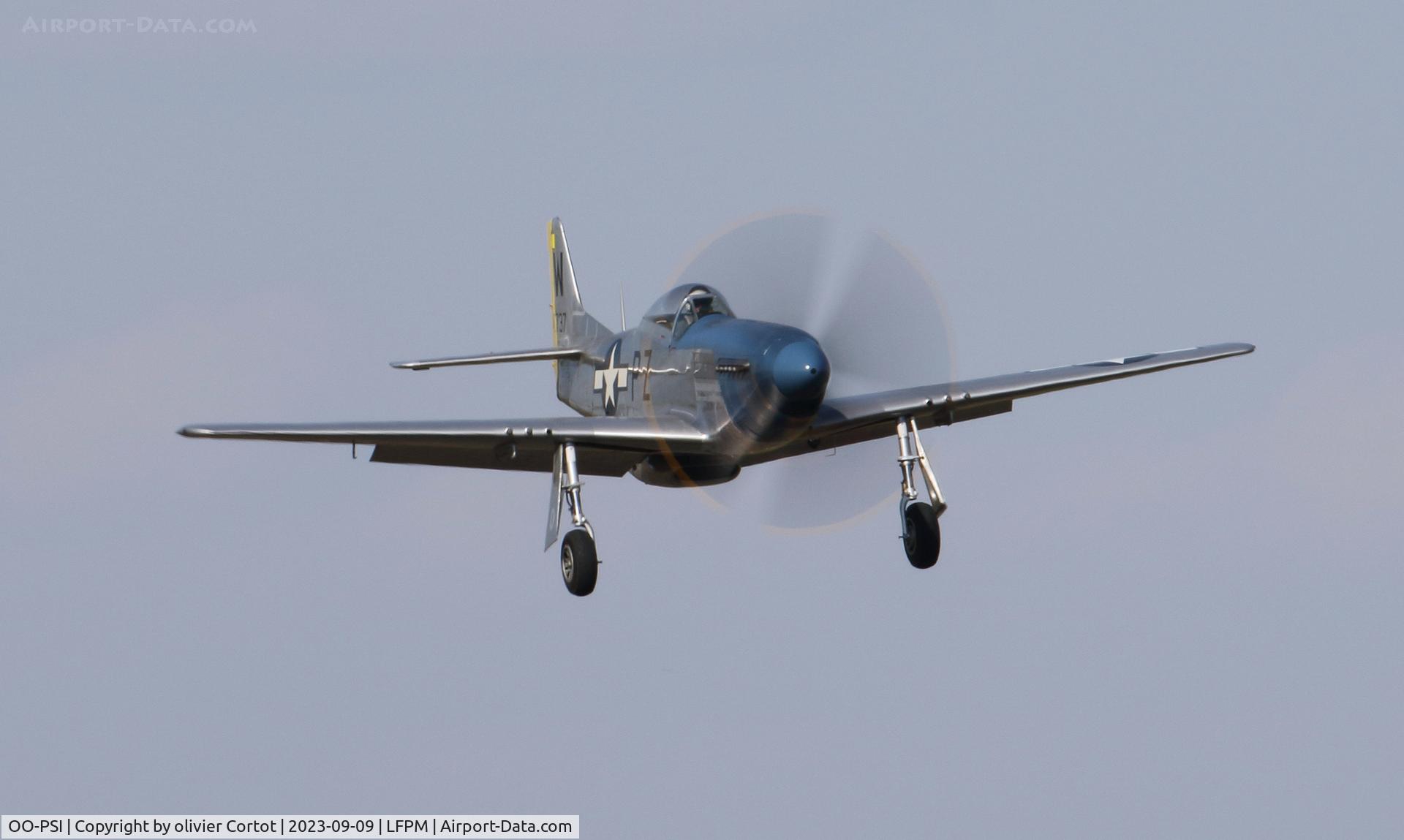 OO-PSI, North American P-51D Mustang C/N 124-48258 (45-11495), 2023 airshow