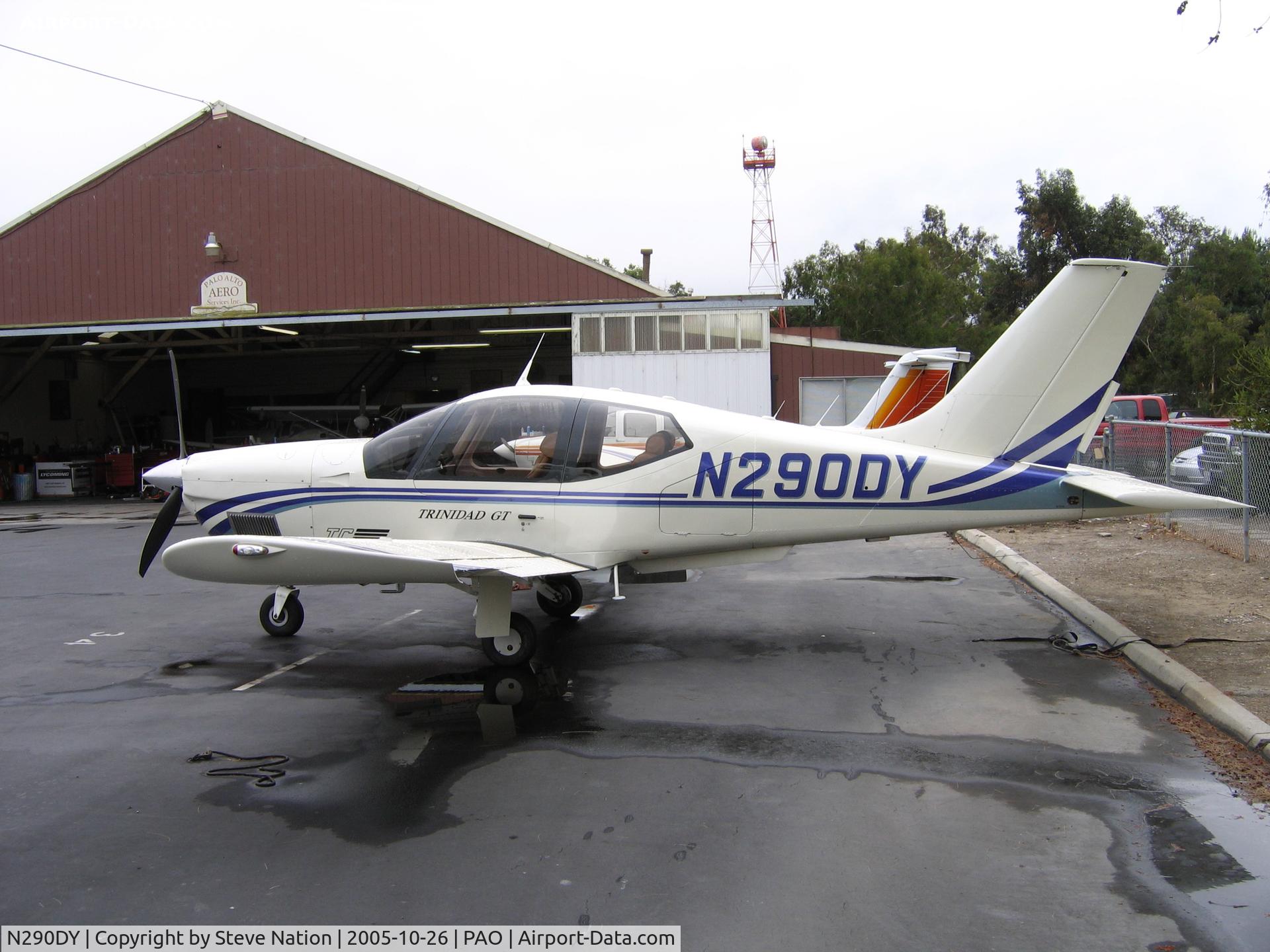 N290DY, 2002 Socata TB-21 TC Trinidad C/N 2108, Richard Young Trustee's 2002 Socata TB21 at Palo Alto, CA