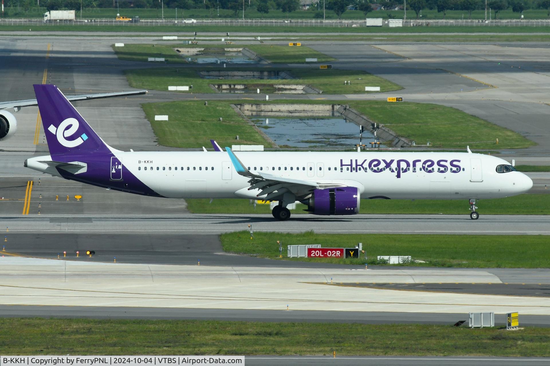 B-KKH, 2024 Airbus A321-251NX C/N 11946, HK Express A321Neo