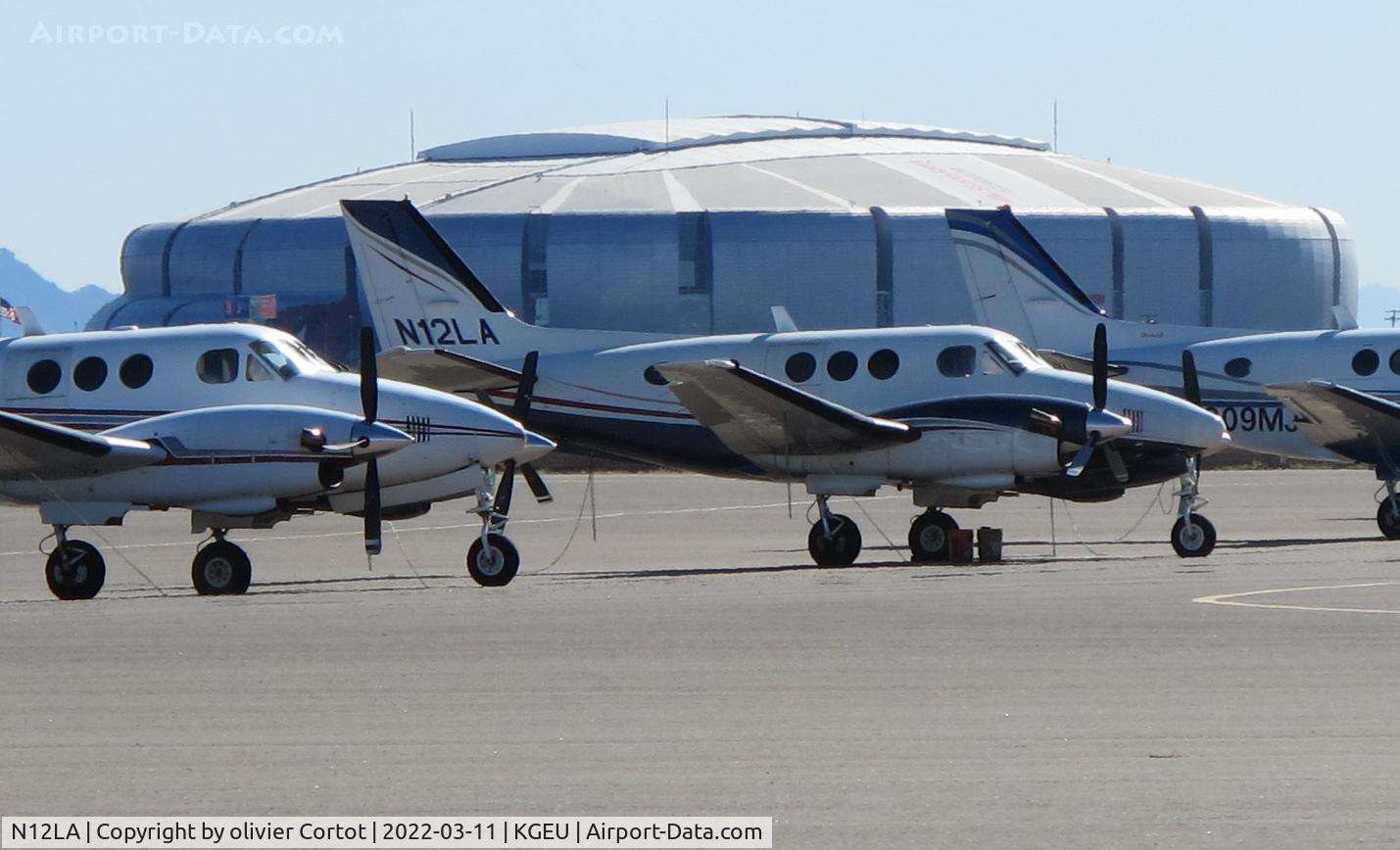 N12LA, 1973 Beech E90 King Air C/N LW-49, Glendale, 2022