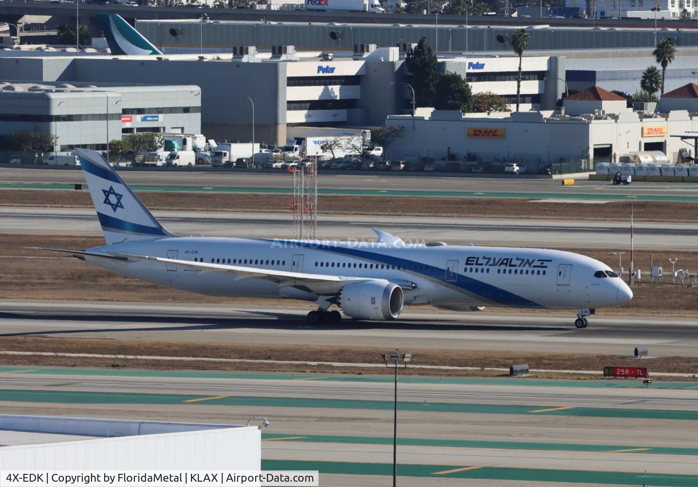 4X-EDK, 2019 Boeing 787-9 Dreamliner Dreamliner C/N 63395, ELY 789 zx lax-tlv, llbg