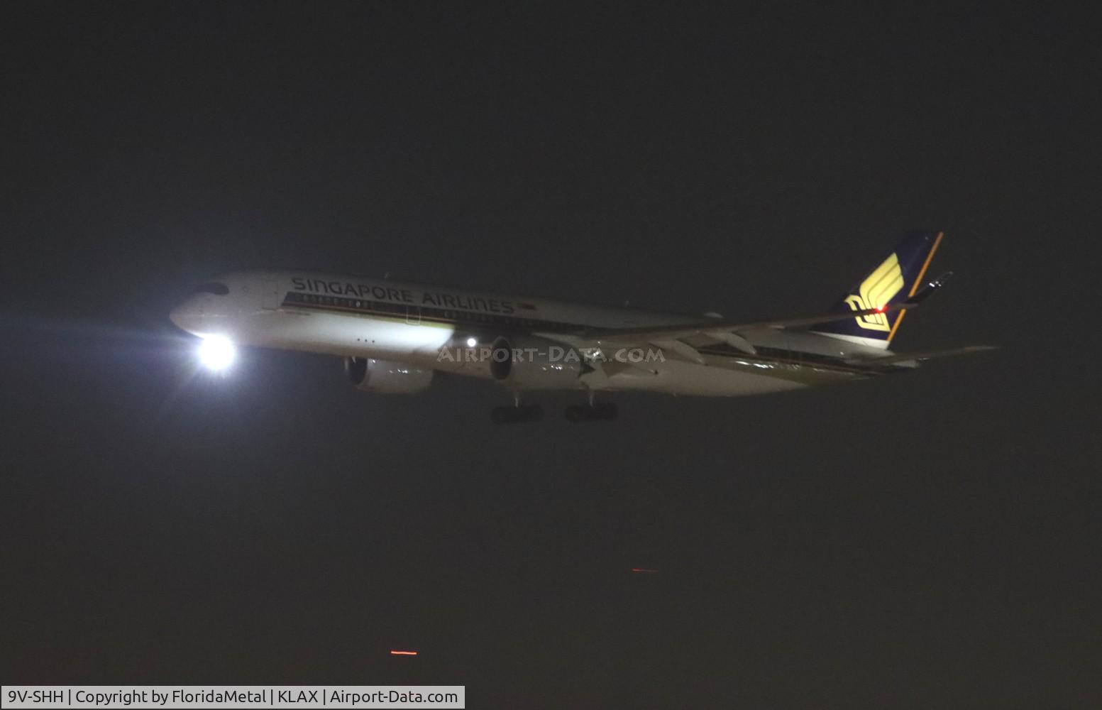 9V-SHH, 2019 Airbus A350-941 C/N 316, SIA A359 zx sin, wsss - lax