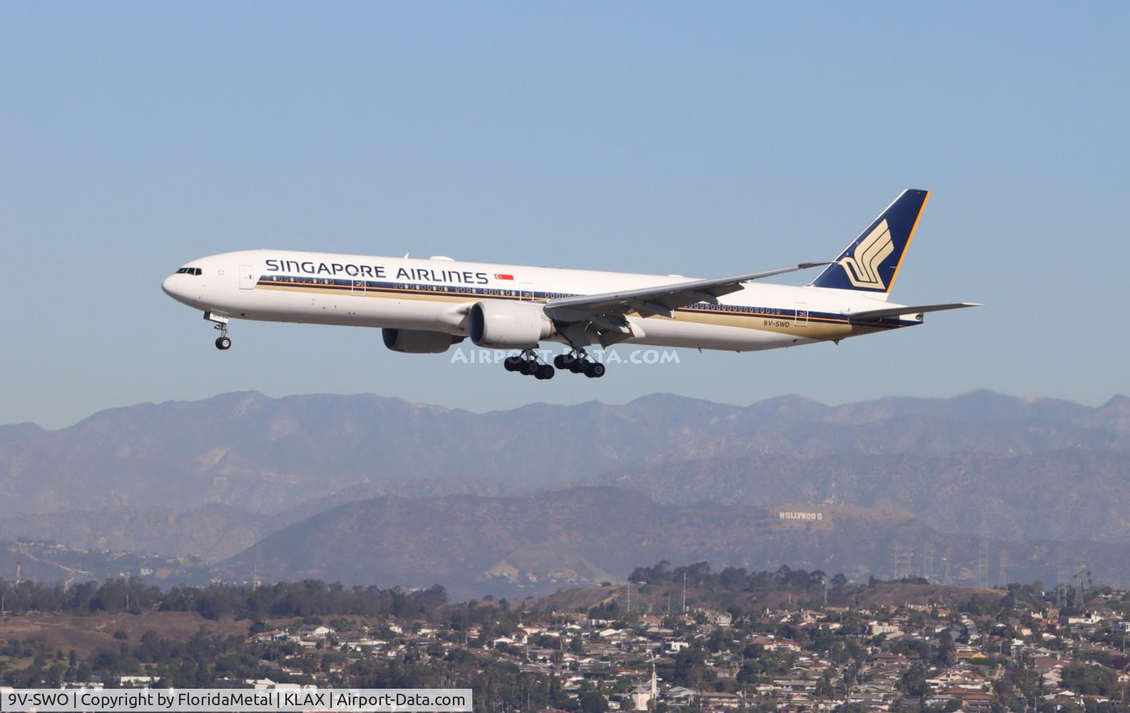 9V-SWO, 2008 Boeing 777-312/ER C/N 34580, SIA 773 zx nrt, rjaa - lax