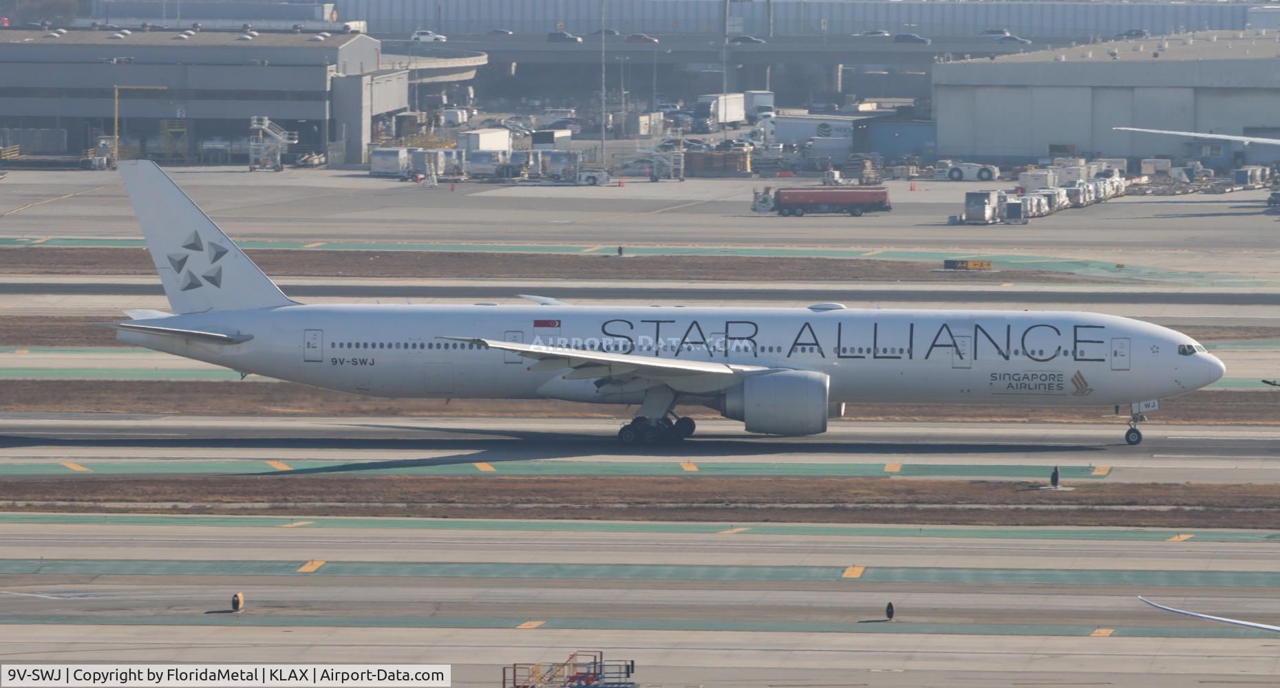 9V-SWJ, 2007 Boeing 777-312/ER C/N 34575, SIA 773 zx lax - nrt, rjaa