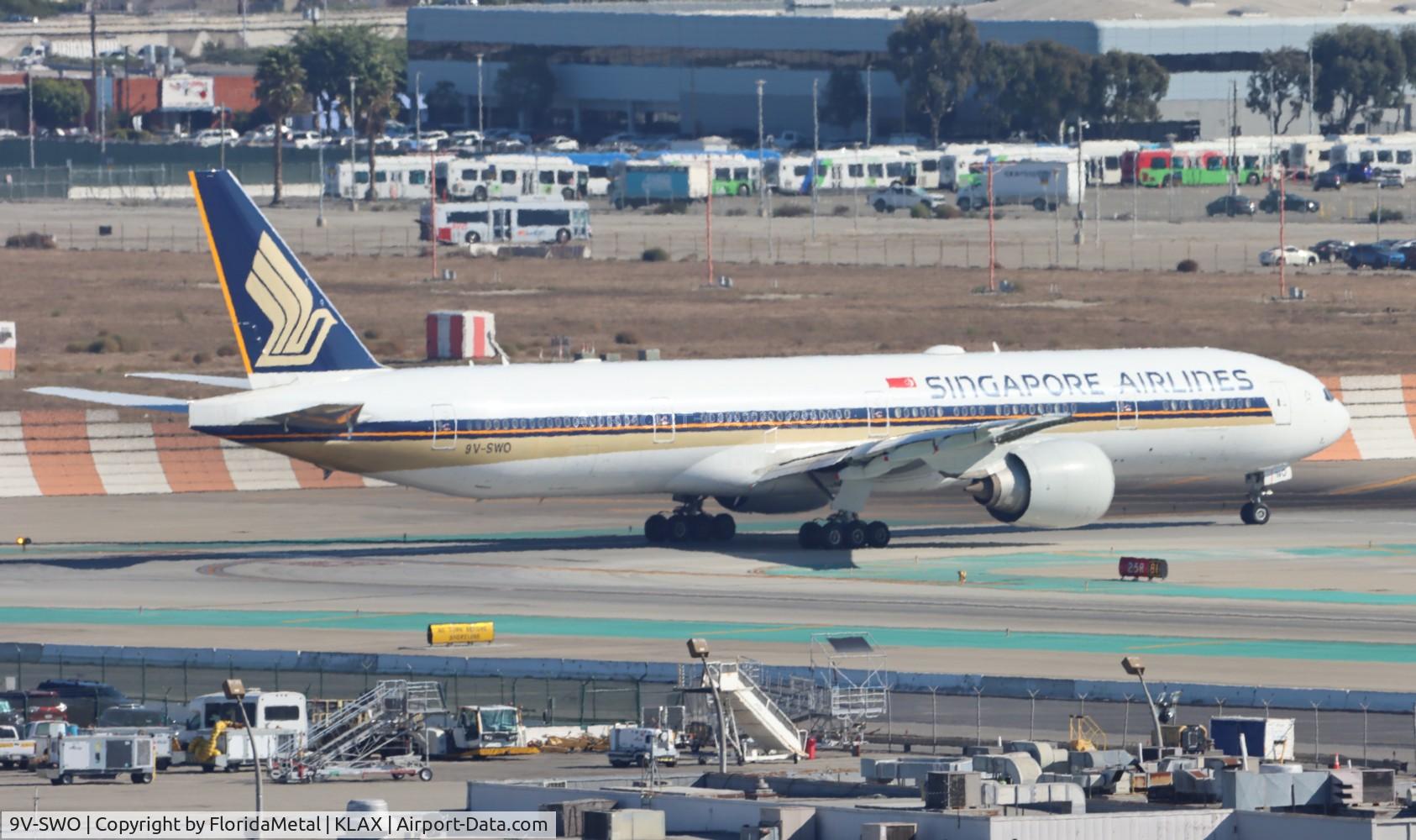9V-SWO, 2008 Boeing 777-312/ER C/N 34580, SIA 773 zx lax - nrt, rjaa