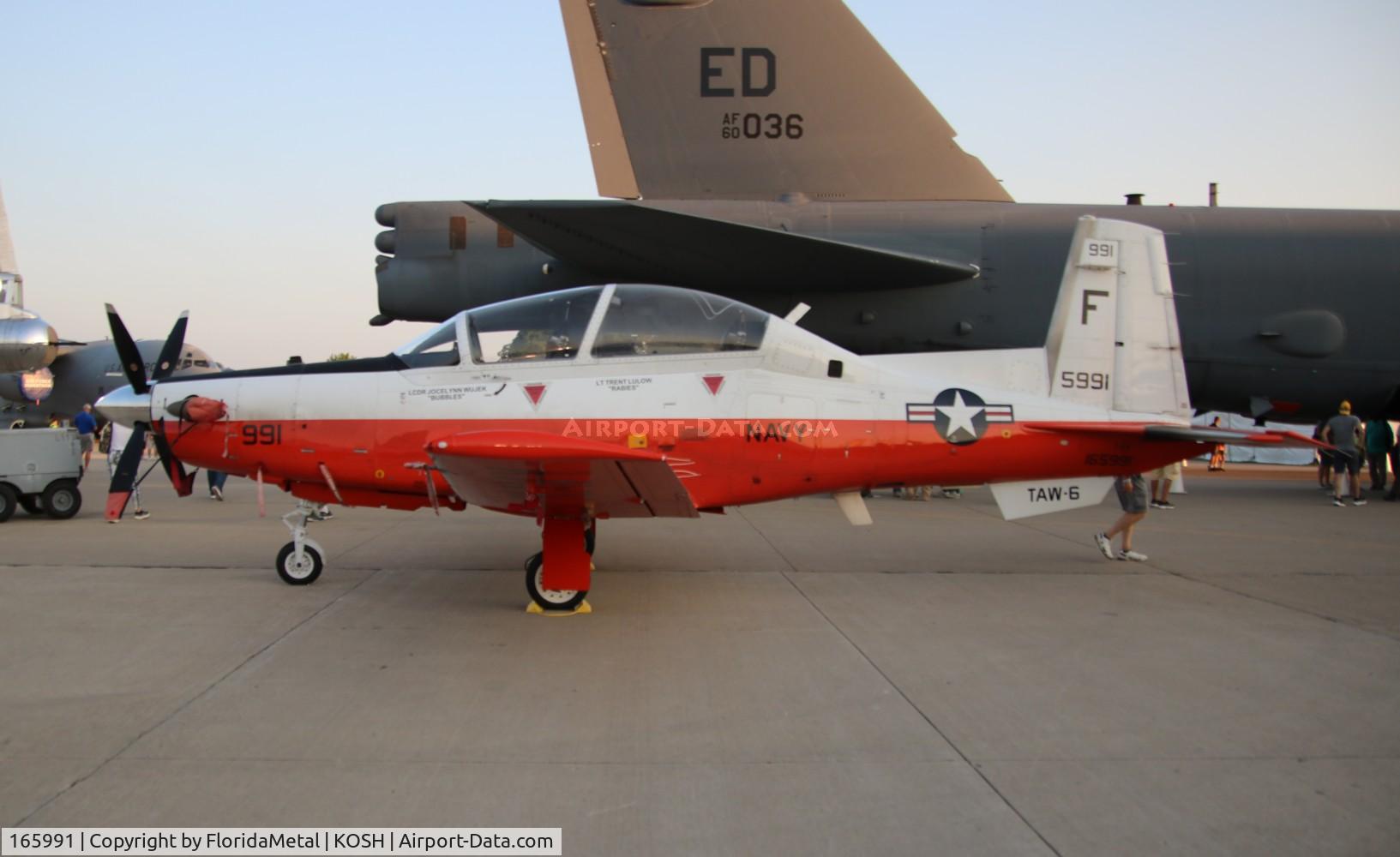165991, Raytheon T-6A Texan II C/N PT-167, USN T-6A zx 