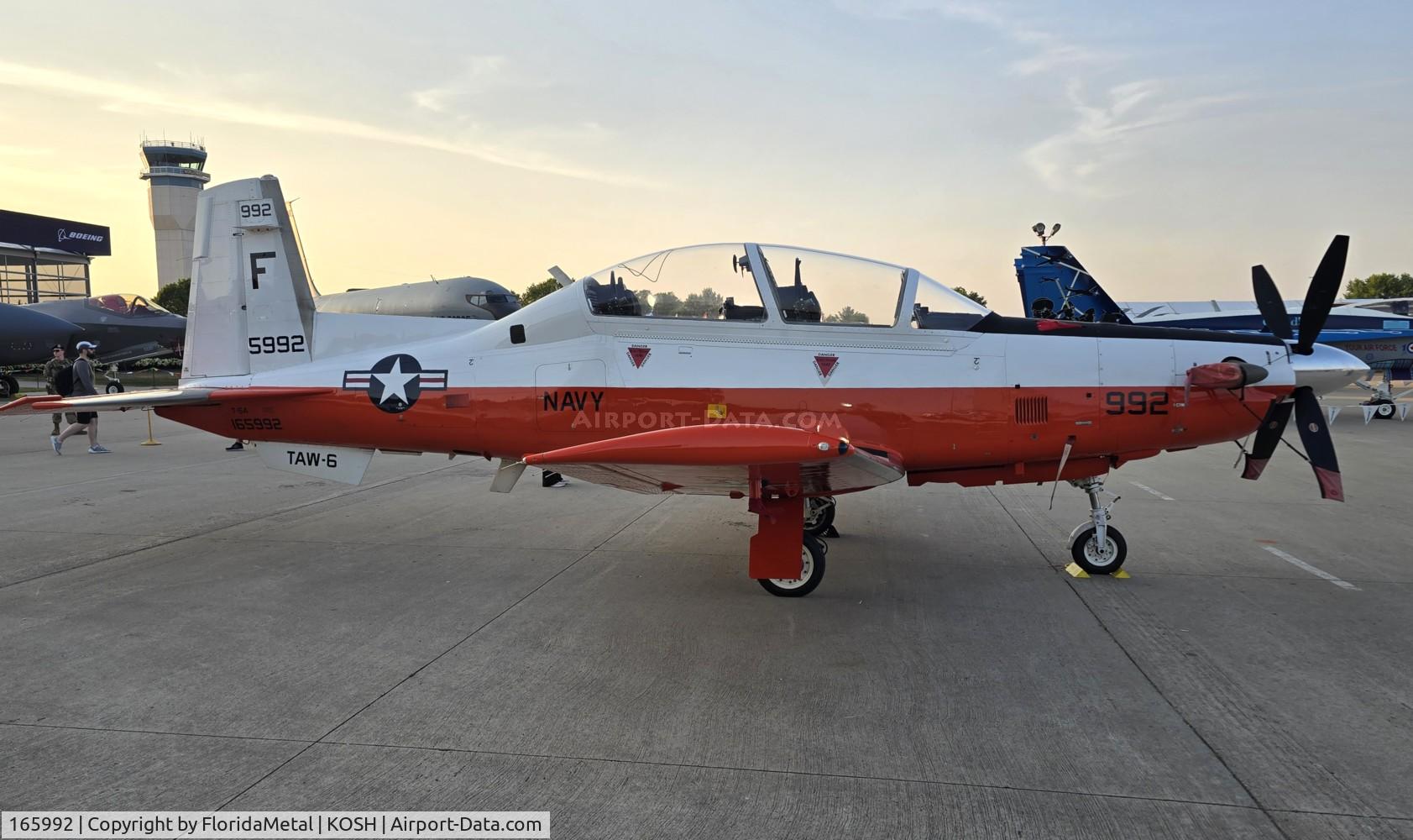 165992, Raytheon T-6A Texan II C/N PT-170, USN T-6A zx 