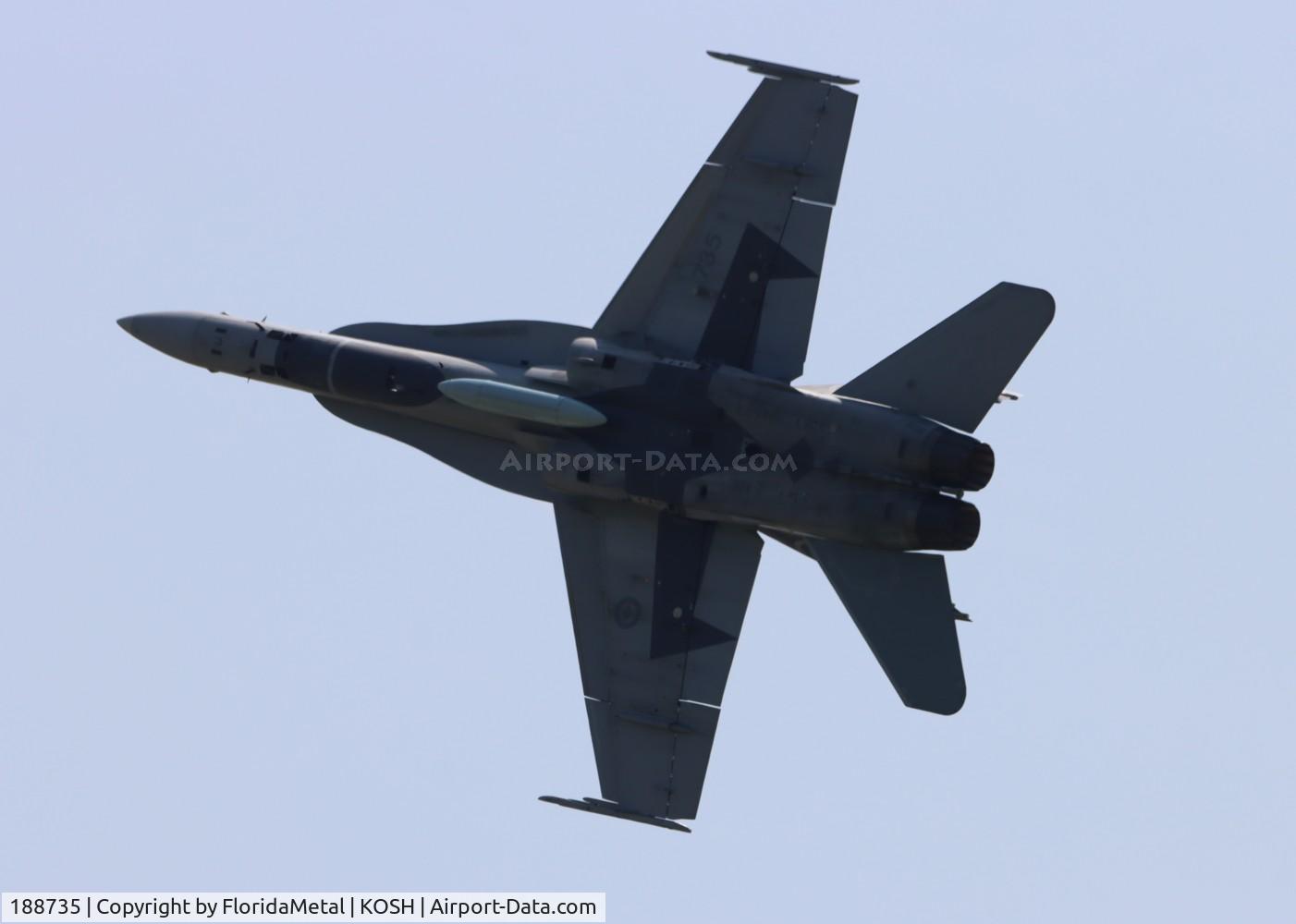 188735, McDonnell Douglas CF-188A Hornet C/N 0254/A203, RCAF CF-188 zx 
