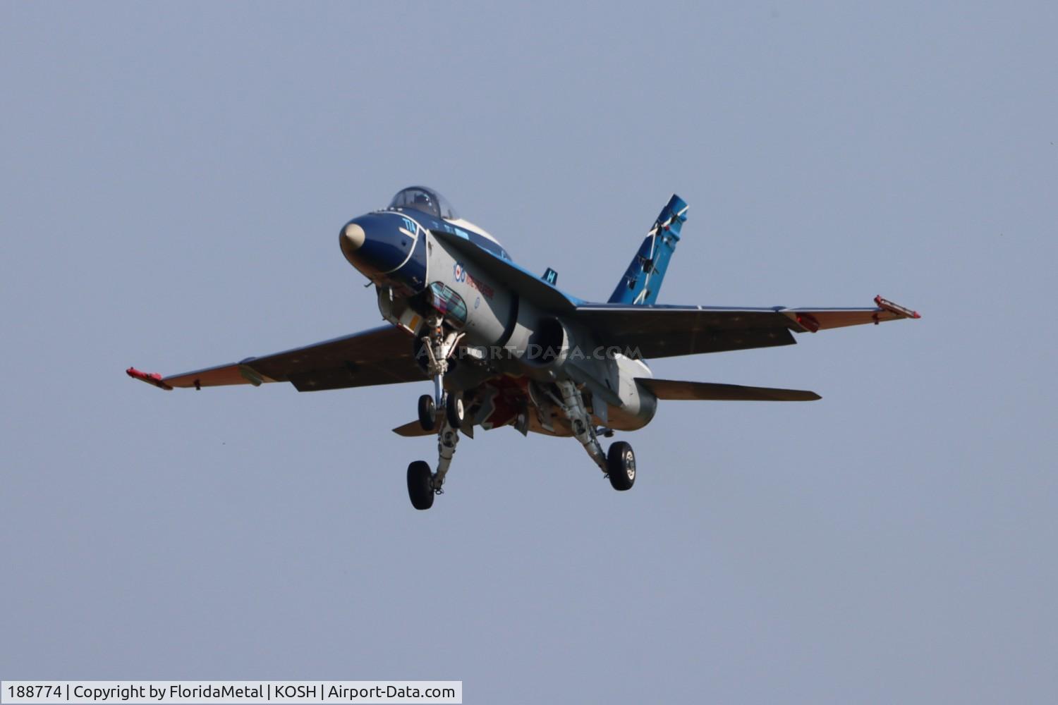 188774, 1986 McDonnell Douglas CF-188A Hornet C/N 0512/A423, OSH 24 zx 