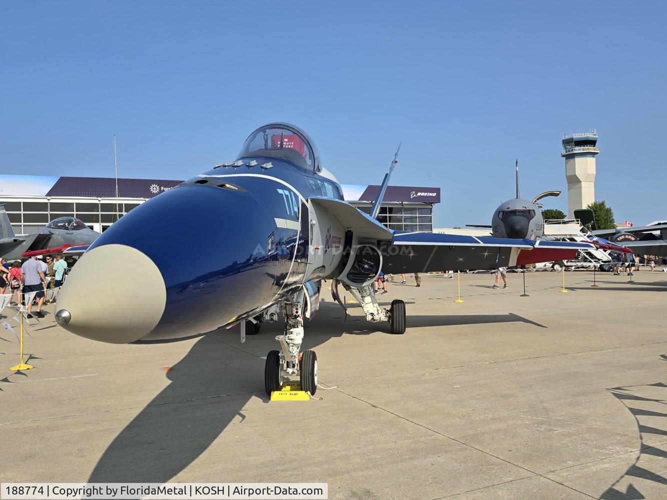 188774, 1986 McDonnell Douglas CF-188A Hornet C/N 0512/A423, OSH 24 zx 