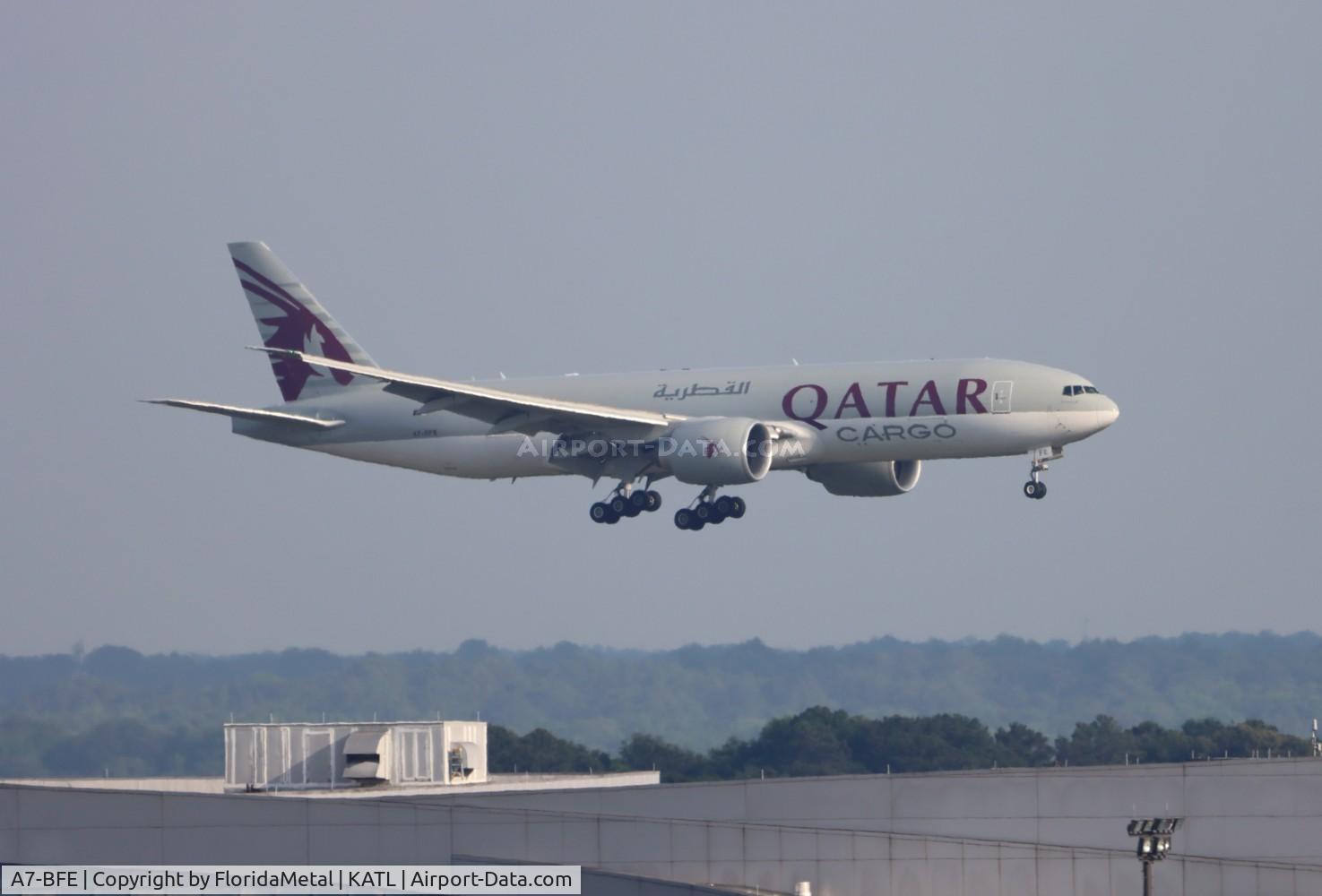 A7-BFE, 2013 Boeing 777-FDZ C/N 39644, Qatar Cargo 777-200LRF zx fra, eddf-atl