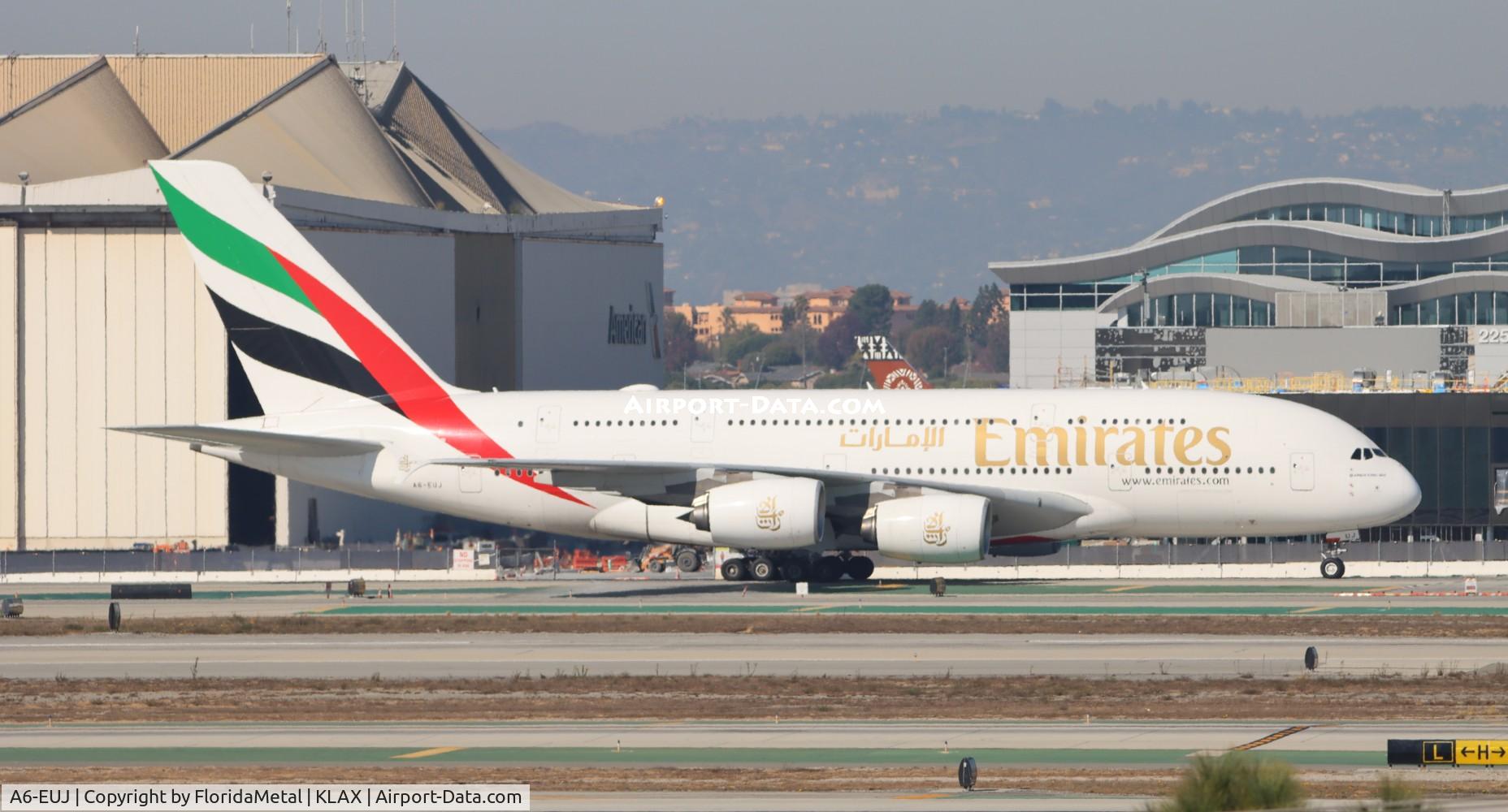 A6-EUJ, 2016 Airbus A380-861 C/N 222, UAE A388 zx dxb, omdb-lax